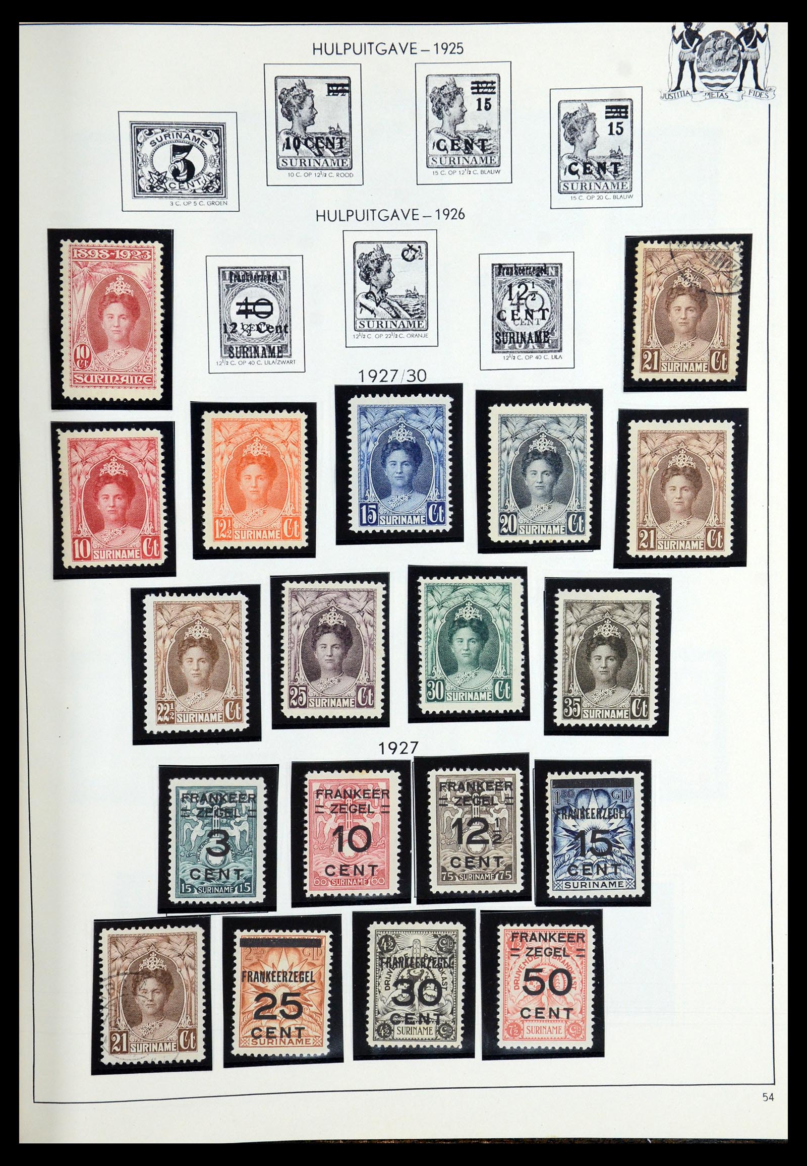 35940 056 - Stamp Collection 35940 Netherlands and territories 1852-1958.