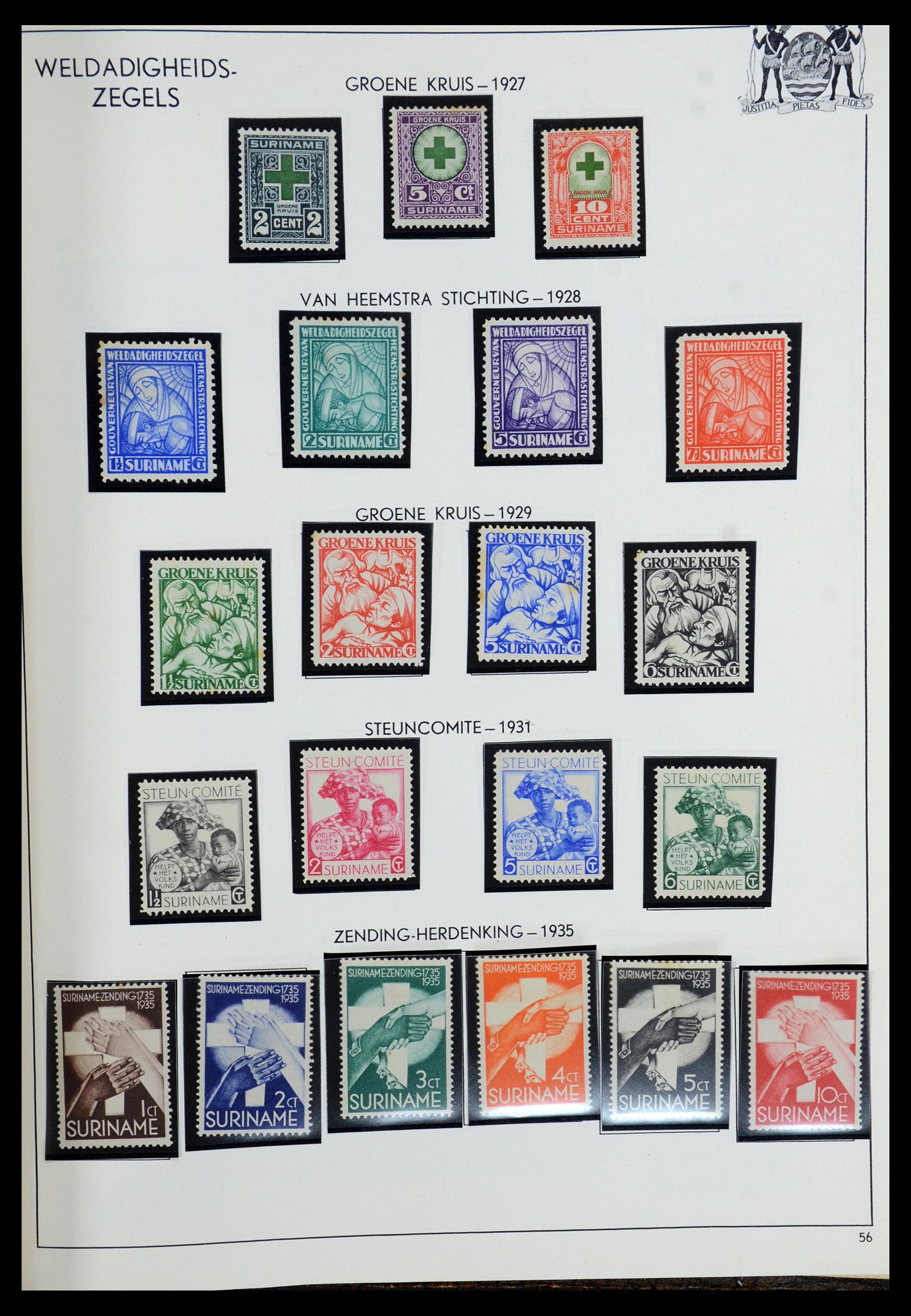 35940 058 - Stamp Collection 35940 Netherlands and territories 1852-1958.