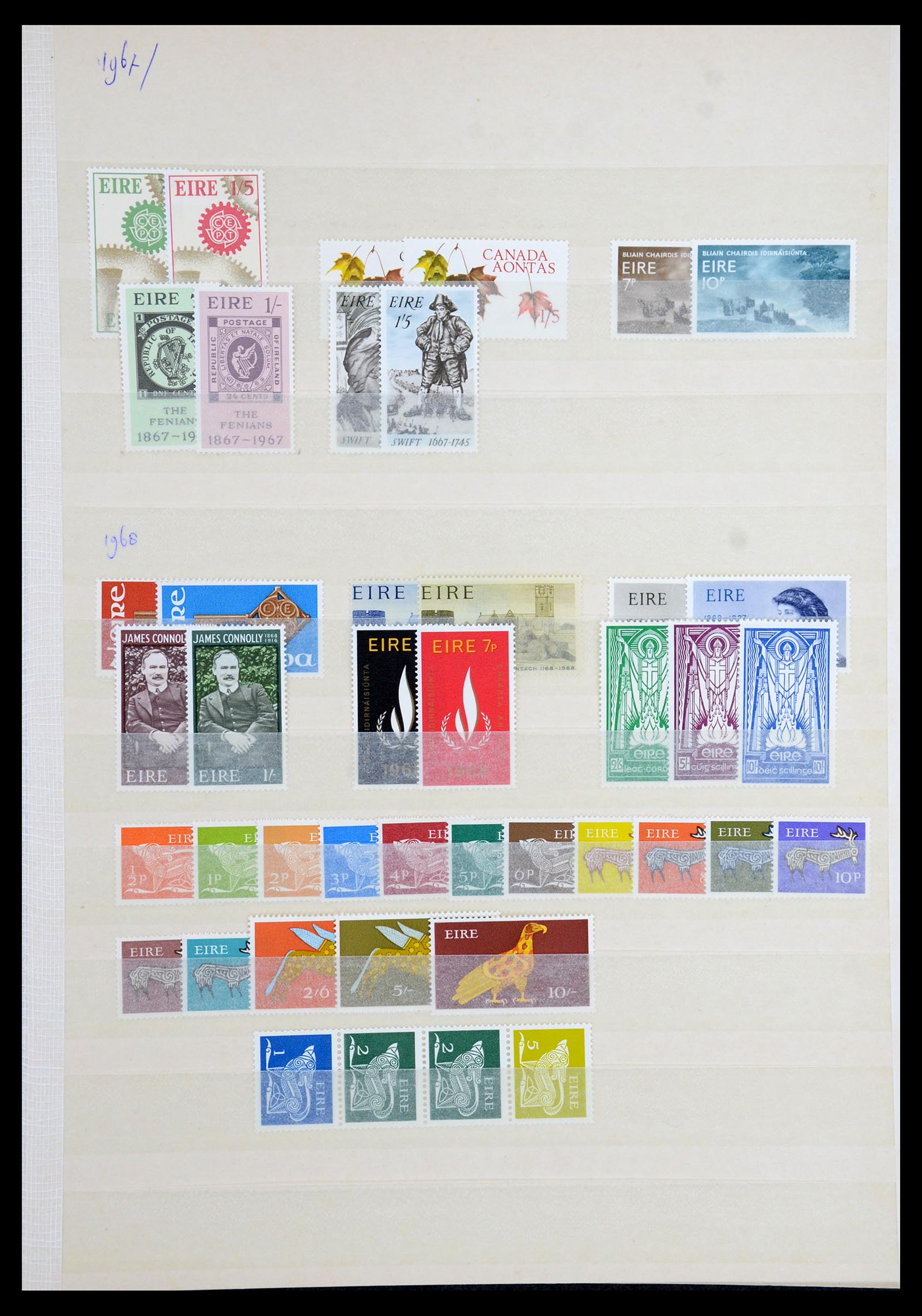 35941 003 - Postzegelverzameling 35941 Wereld postfris vanaf 1950.