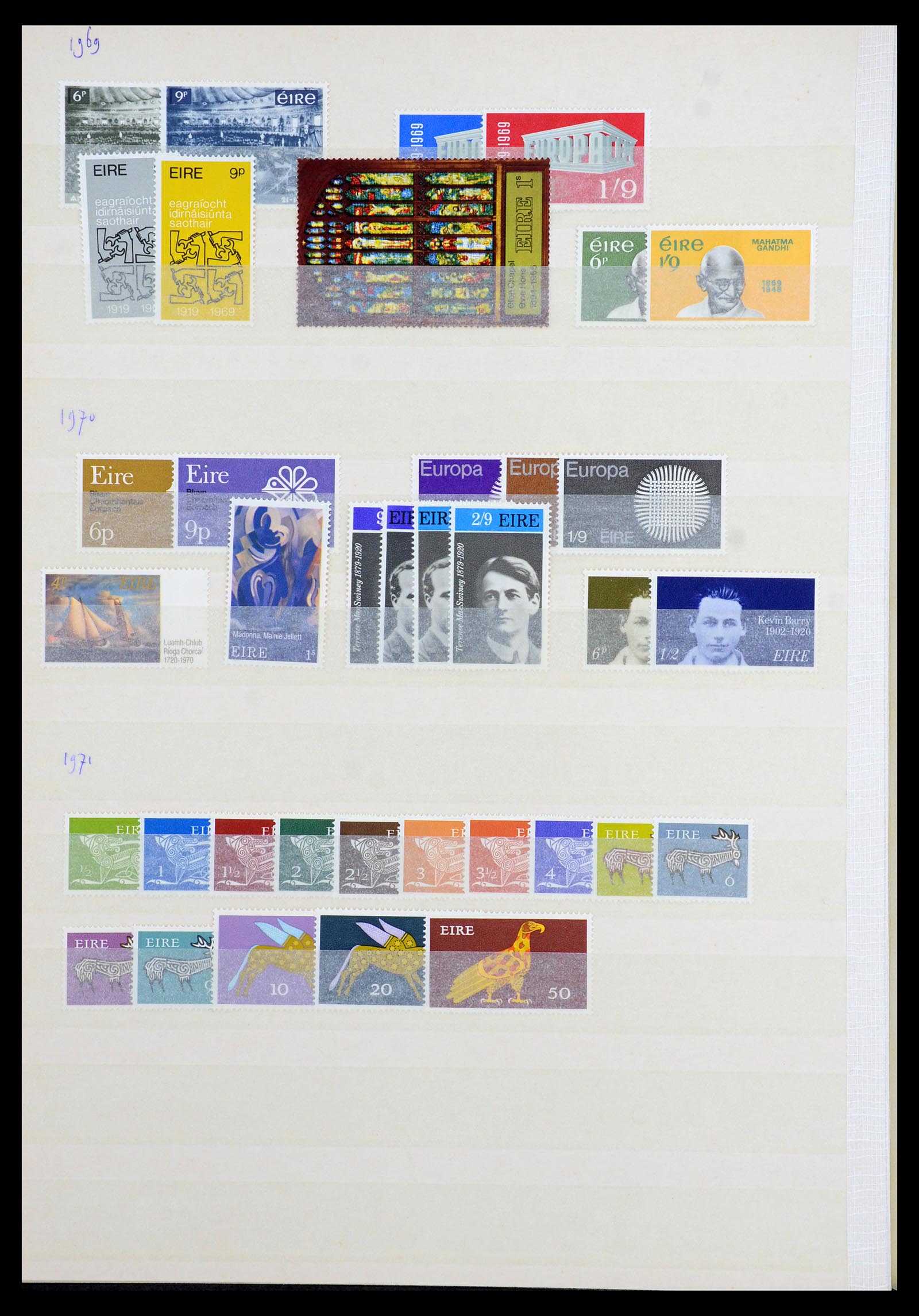 35941 004 - Postzegelverzameling 35941 Wereld postfris vanaf 1950.