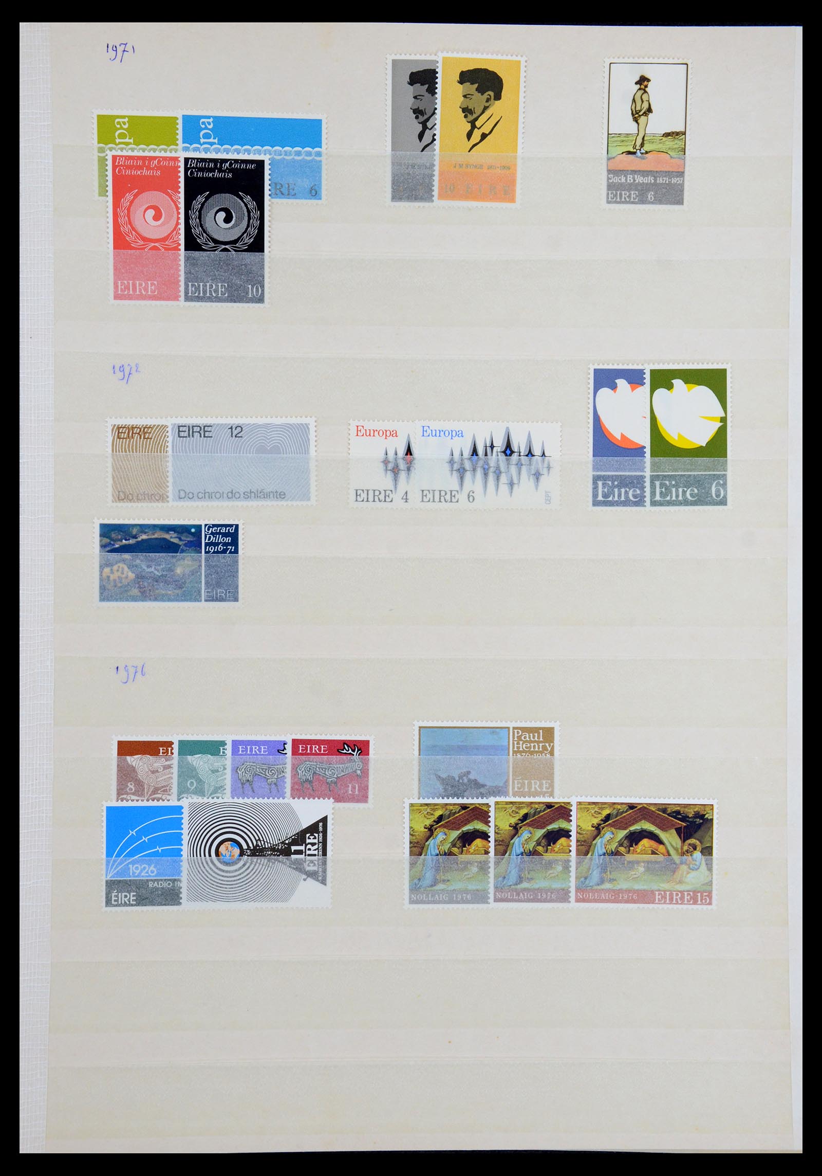 35941 005 - Postzegelverzameling 35941 Wereld postfris vanaf 1950.