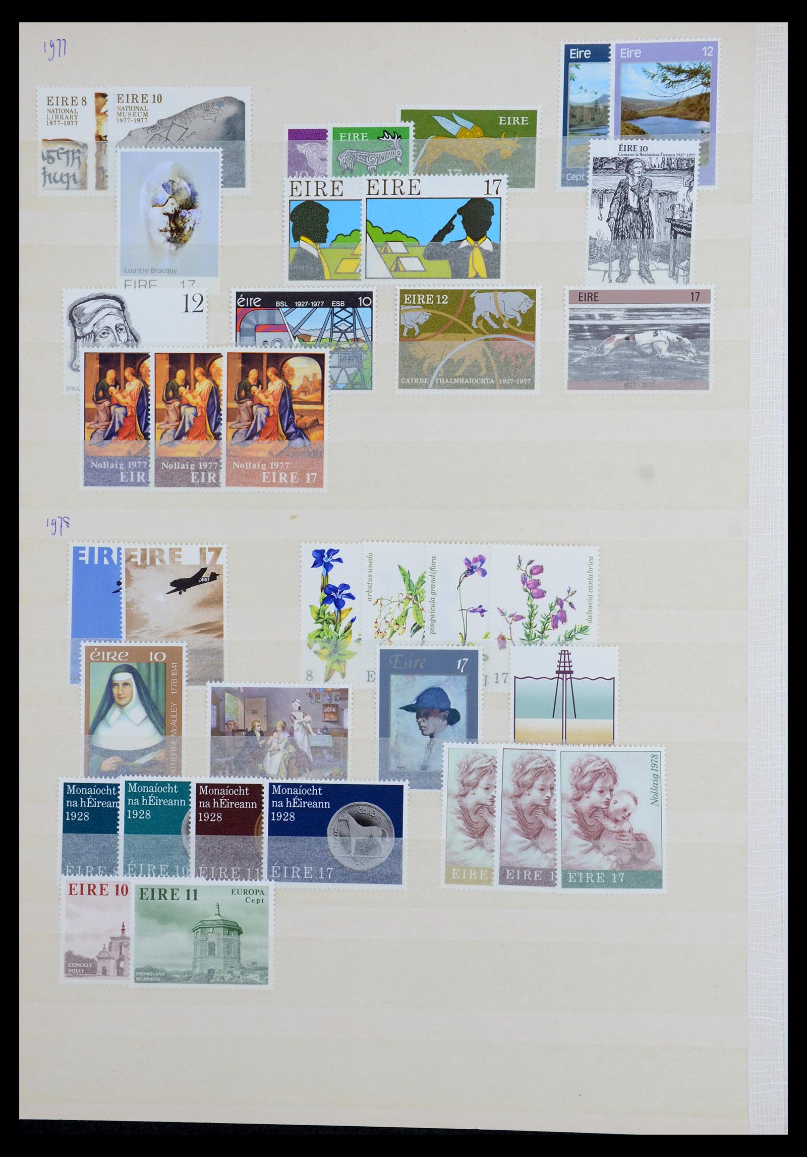 35941 006 - Postzegelverzameling 35941 Wereld postfris vanaf 1950.
