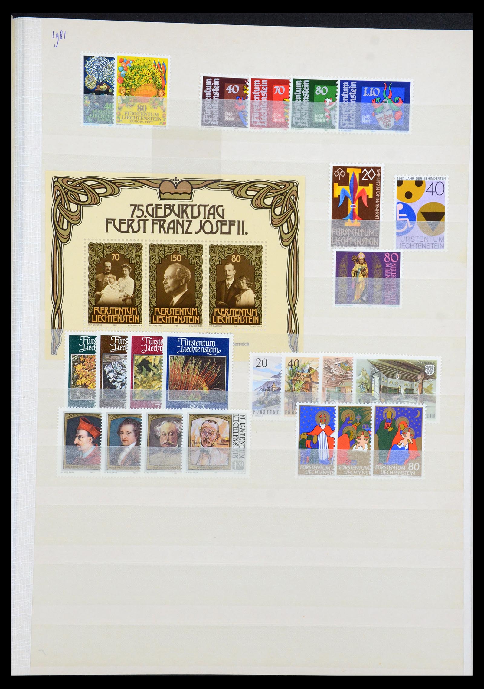 35941 014 - Postzegelverzameling 35941 Wereld postfris vanaf 1950.