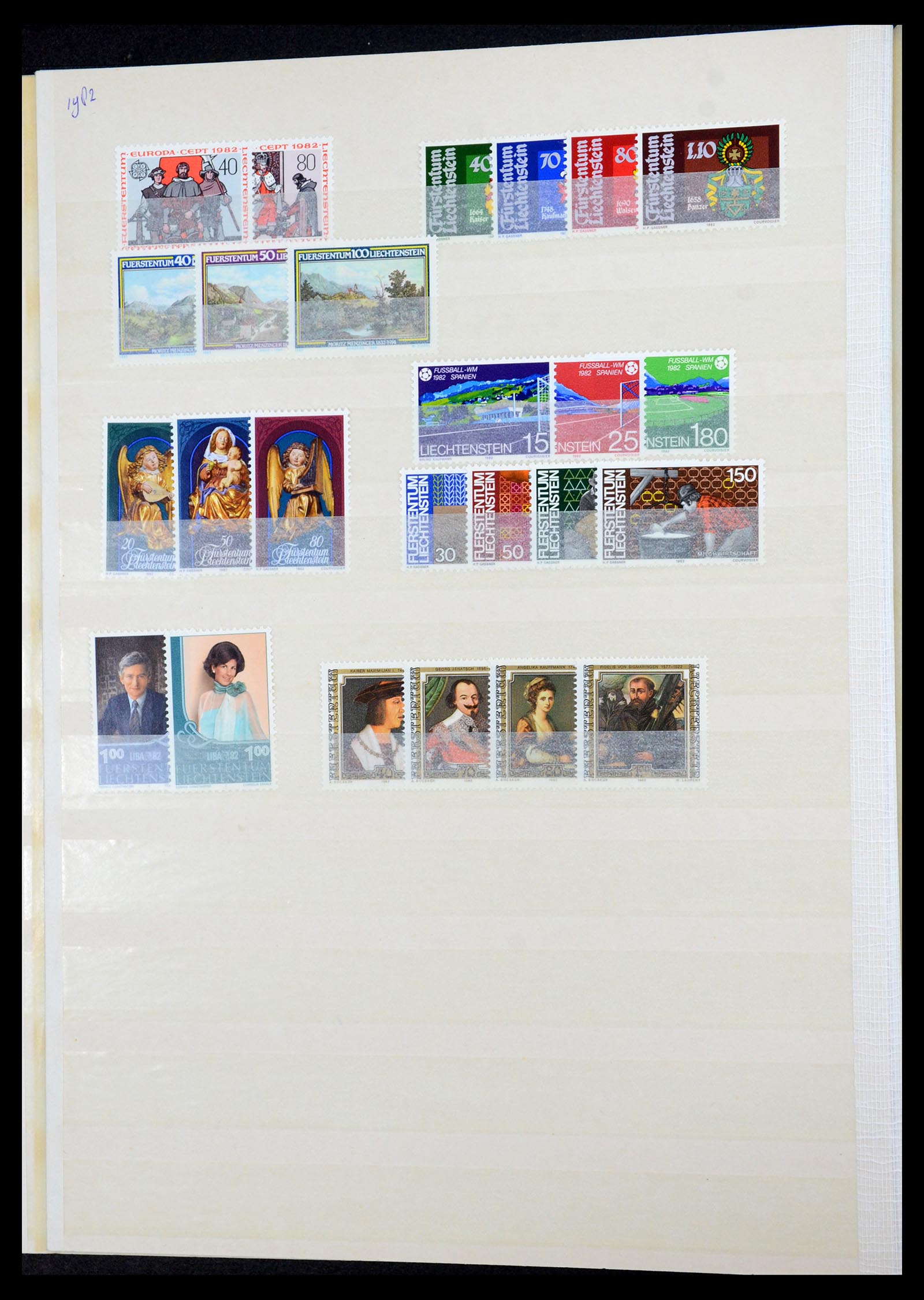 35941 016 - Postzegelverzameling 35941 Wereld postfris vanaf 1950.