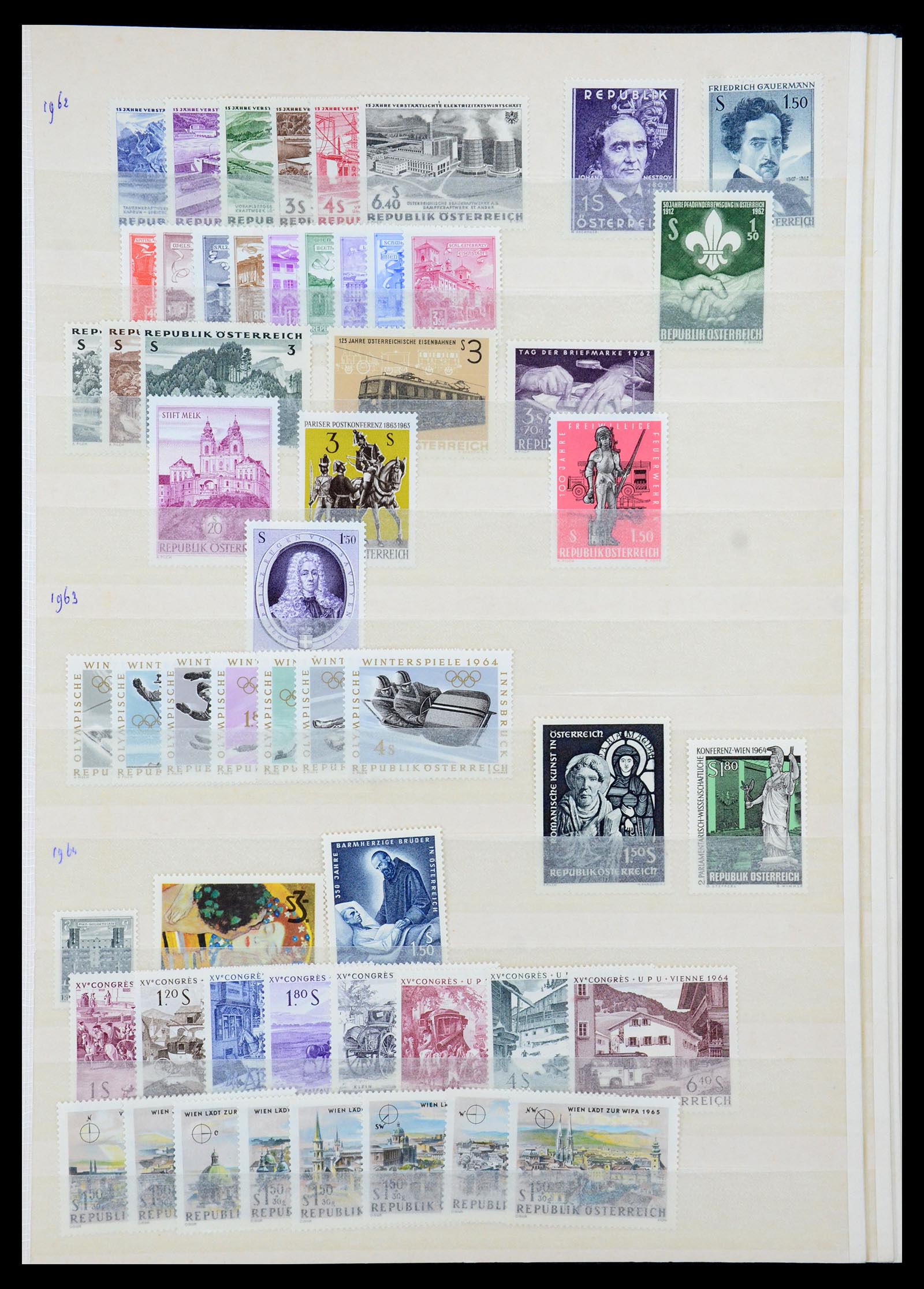35941 018 - Postzegelverzameling 35941 Wereld postfris vanaf 1950.