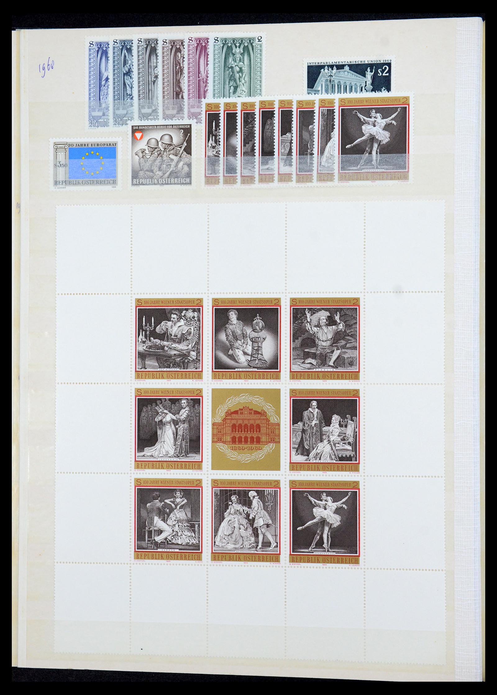 35941 021 - Postzegelverzameling 35941 Wereld postfris vanaf 1950.