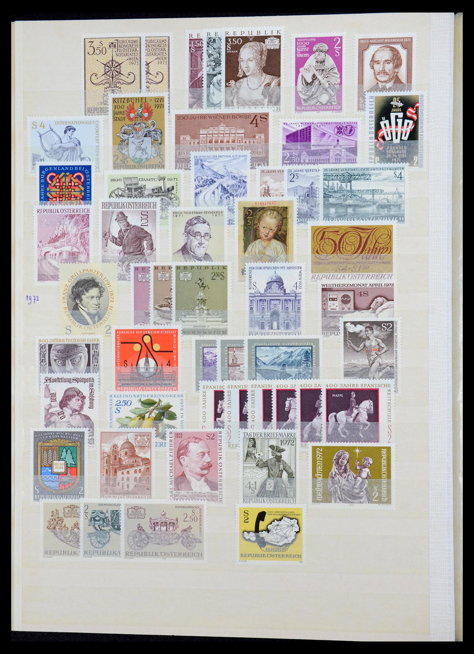 35941 023 - Postzegelverzameling 35941 Wereld postfris vanaf 1950.