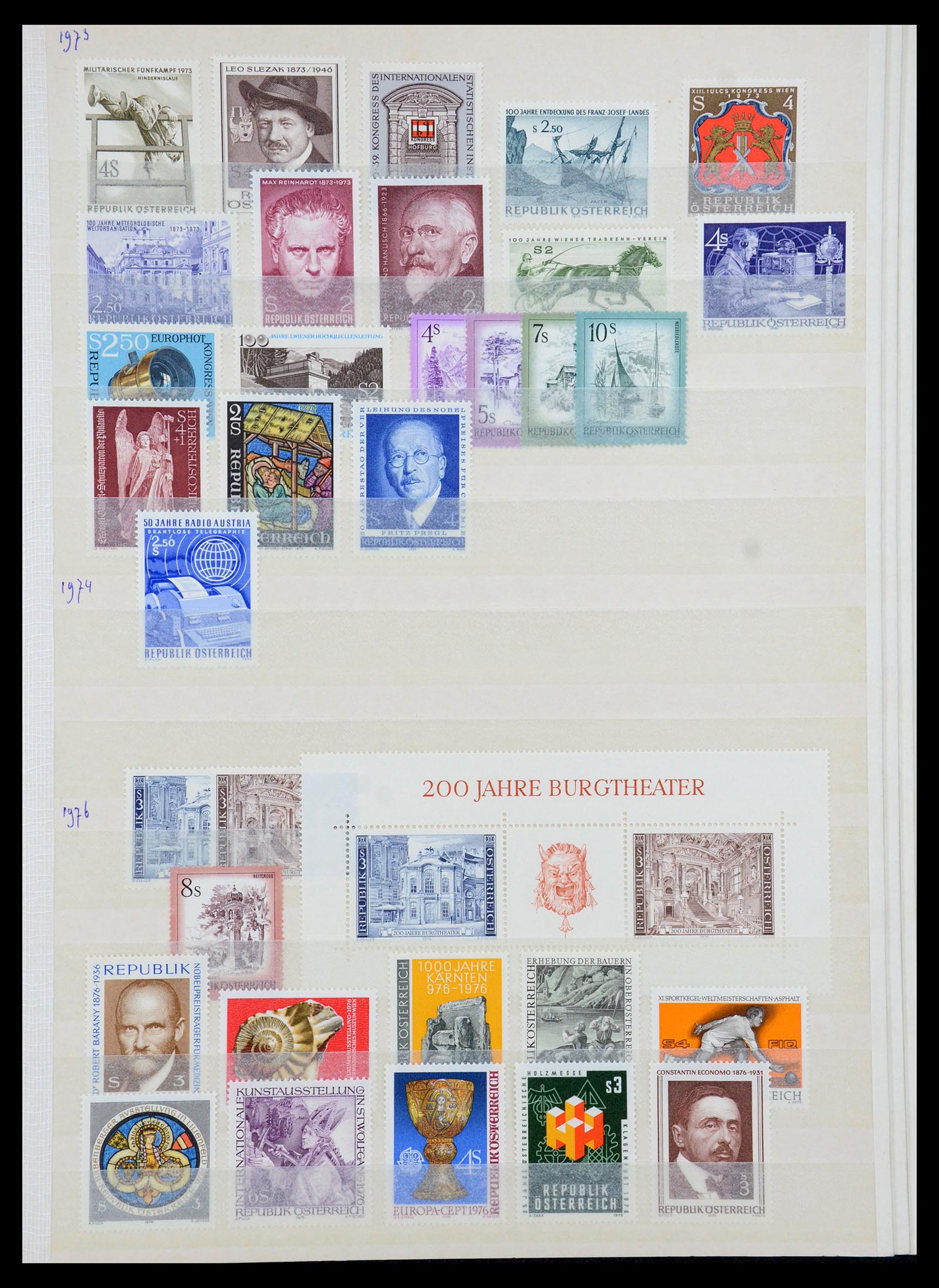 35941 024 - Postzegelverzameling 35941 Wereld postfris vanaf 1950.