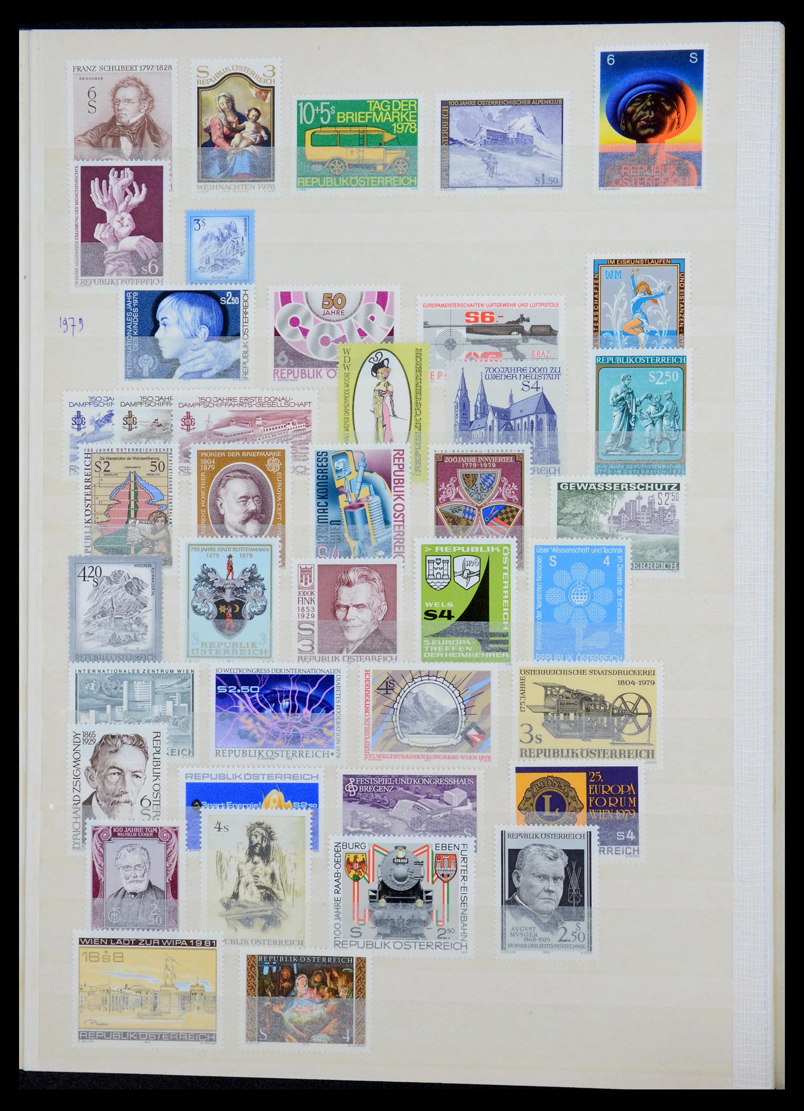 35941 027 - Postzegelverzameling 35941 Wereld postfris vanaf 1950.