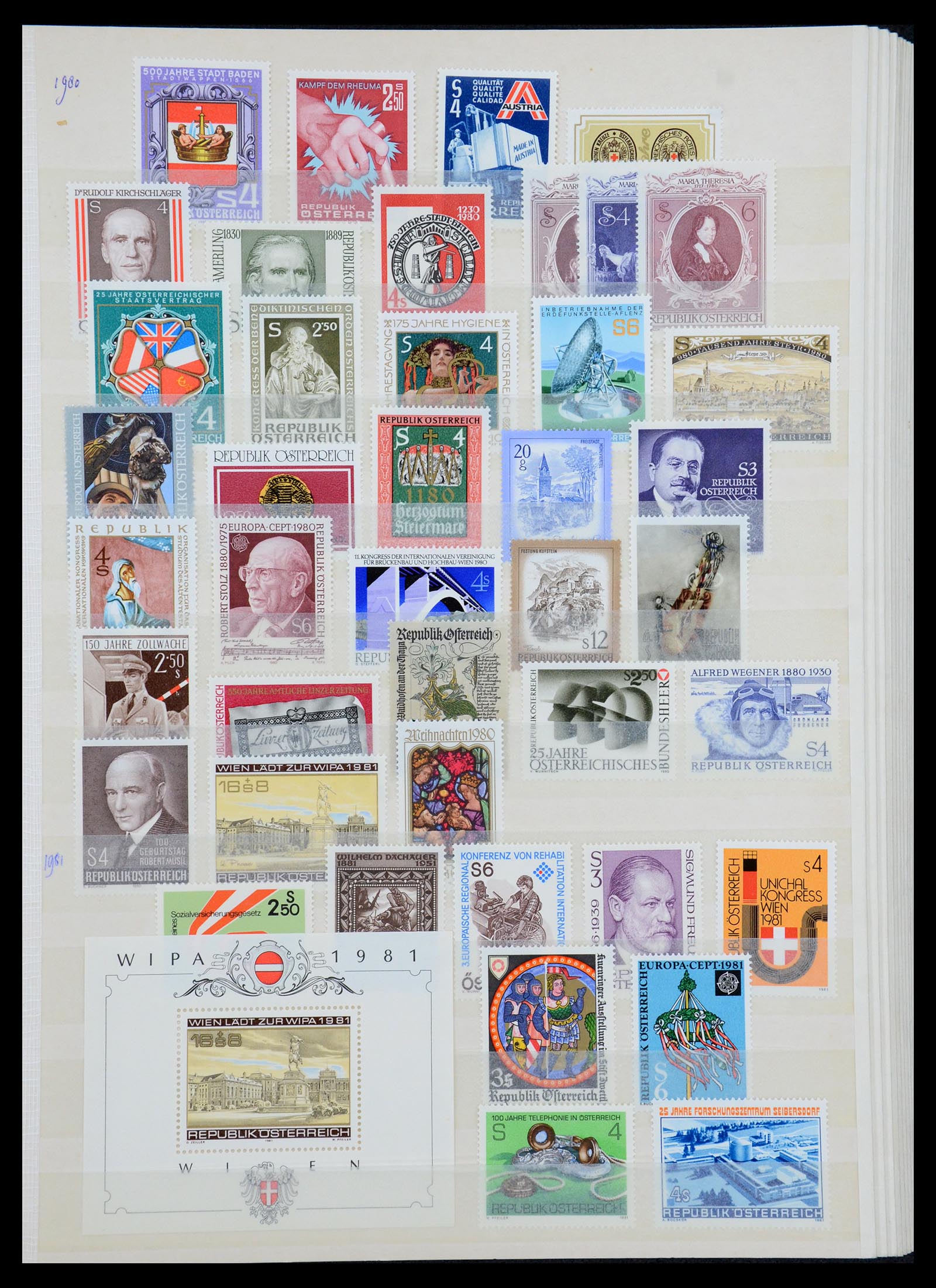 35941 028 - Postzegelverzameling 35941 Wereld postfris vanaf 1950.
