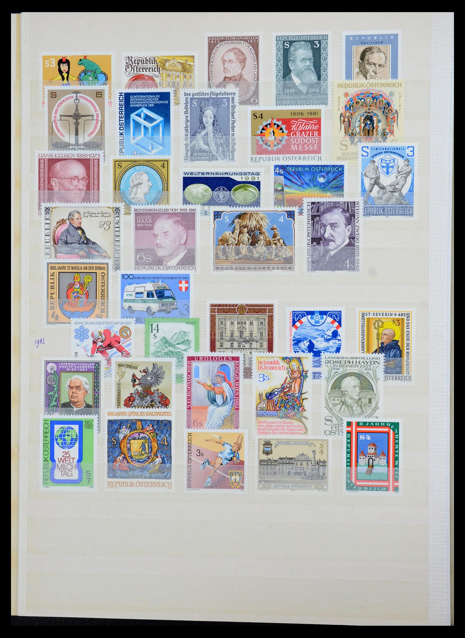 35941 030 - Postzegelverzameling 35941 Wereld postfris vanaf 1950.