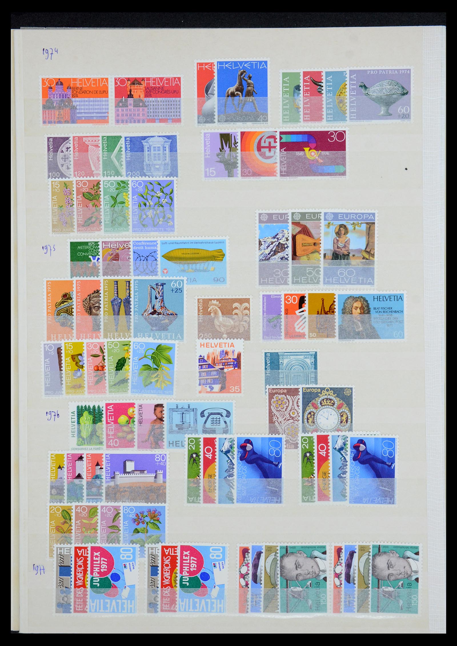 35941 038 - Postzegelverzameling 35941 Wereld postfris vanaf 1950.