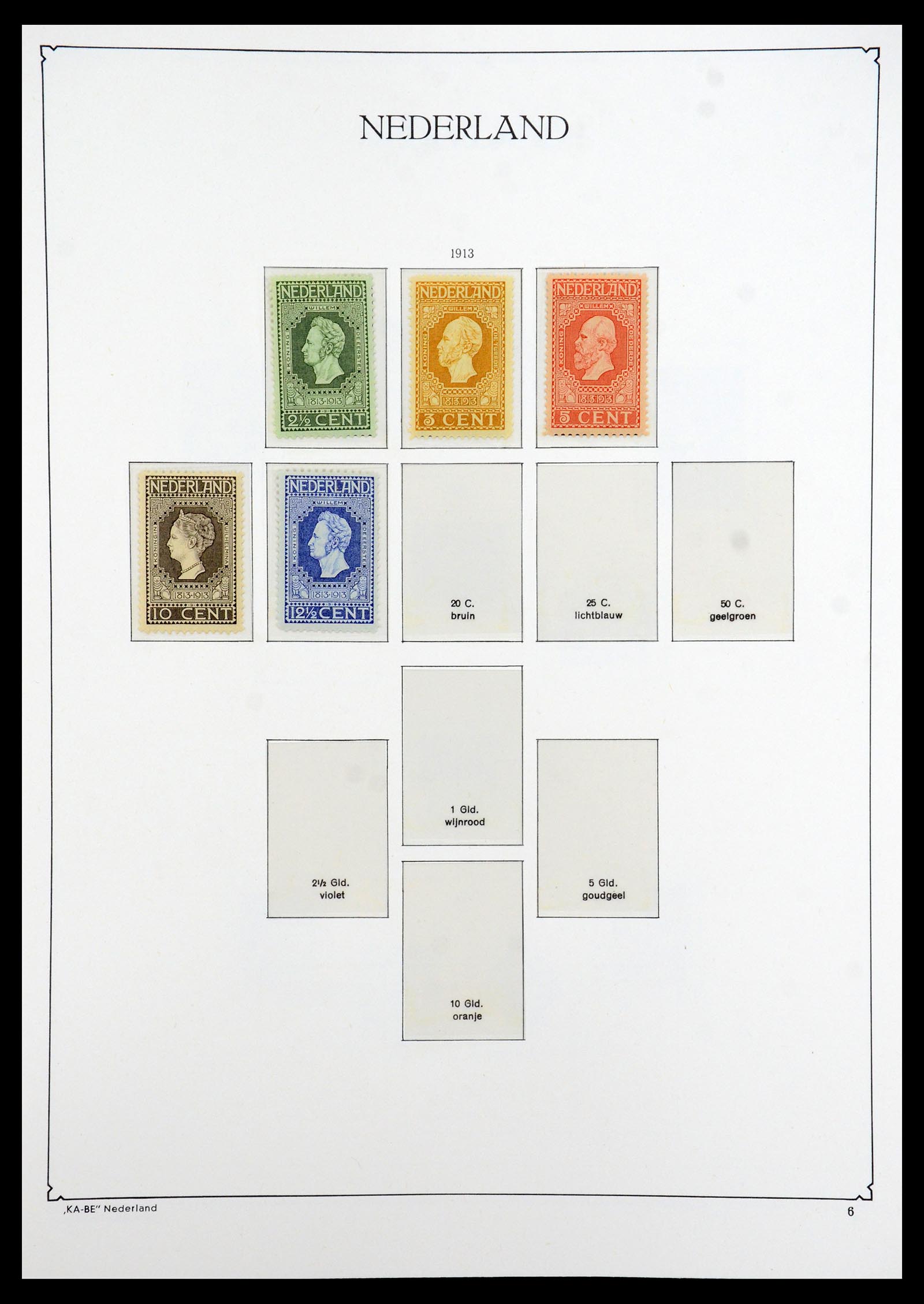 35942 004 - Postzegelverzameling 35942 Nederland 1899-1984.