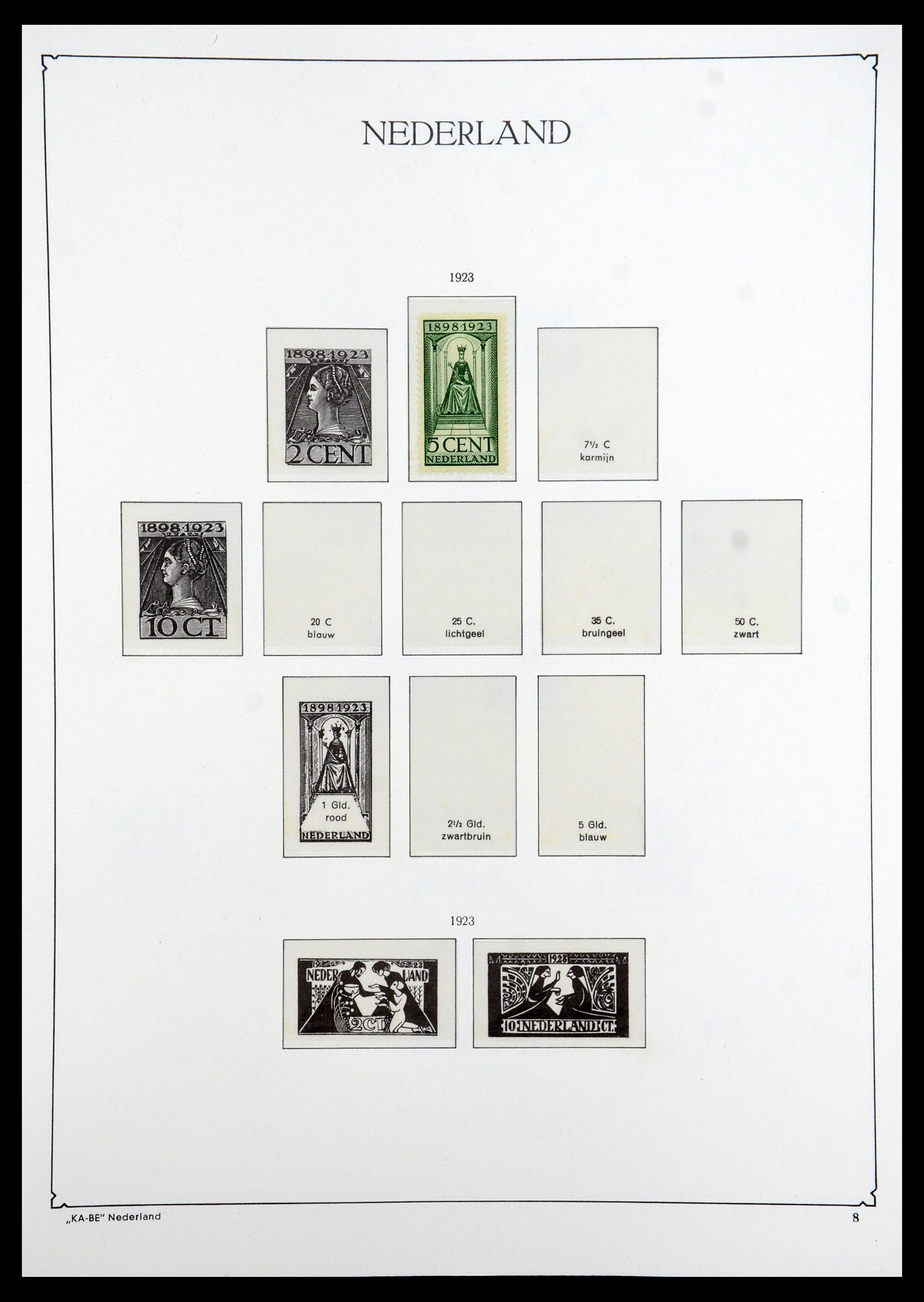 35942 006 - Postzegelverzameling 35942 Nederland 1899-1984.