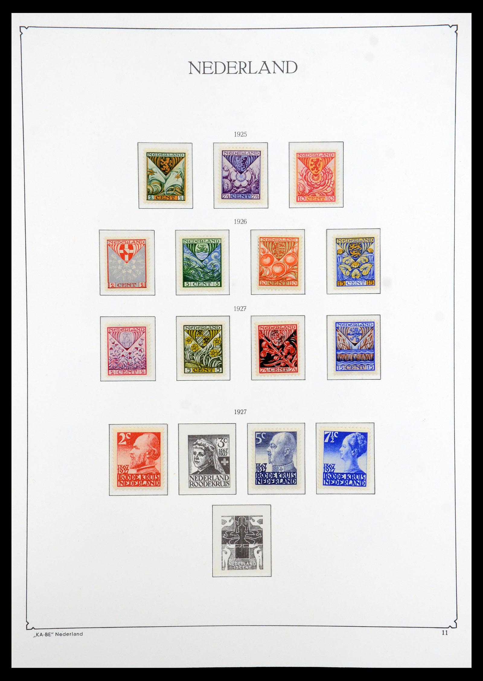 35942 009 - Postzegelverzameling 35942 Nederland 1899-1984.