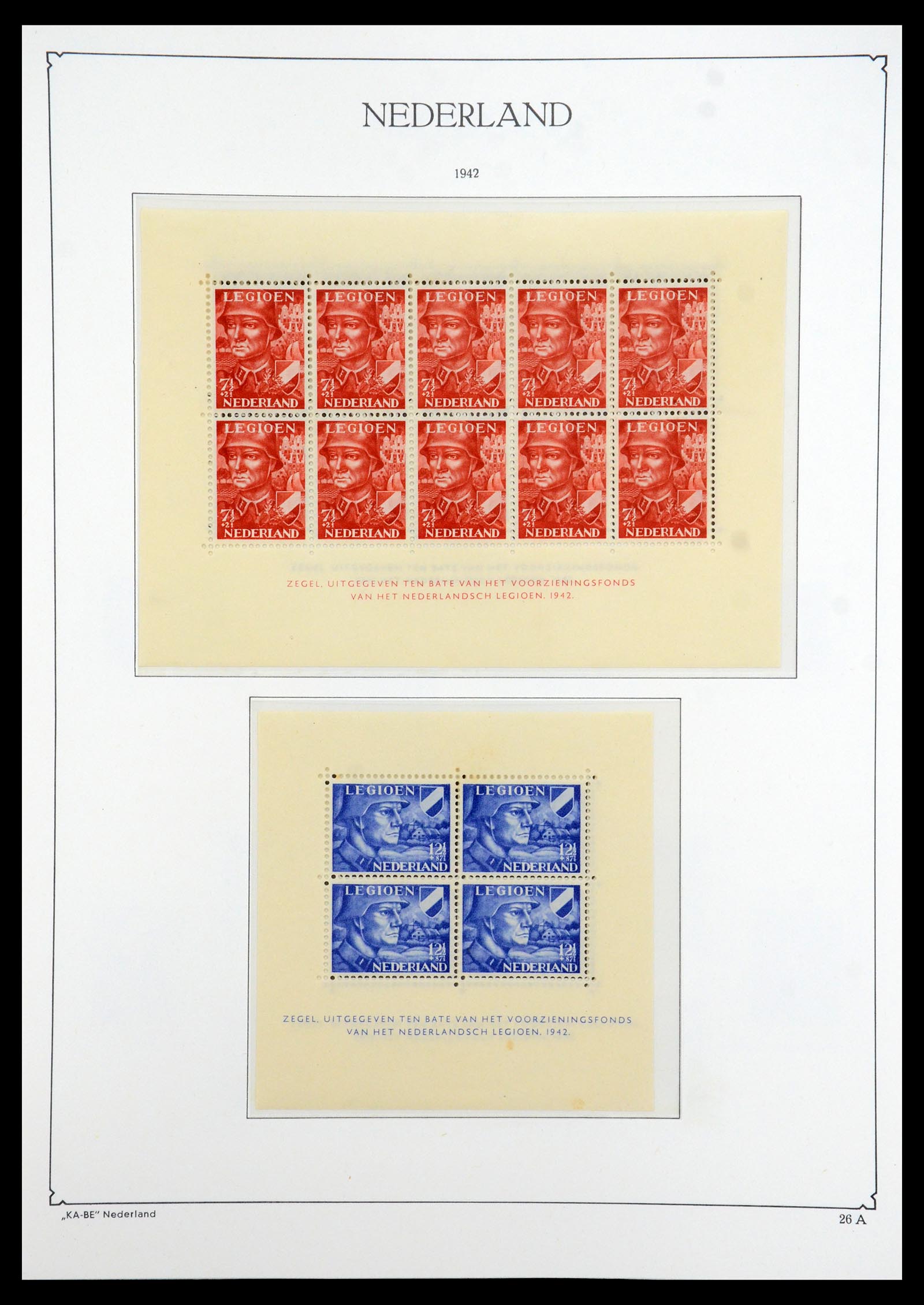 35942 023 - Postzegelverzameling 35942 Nederland 1899-1984.