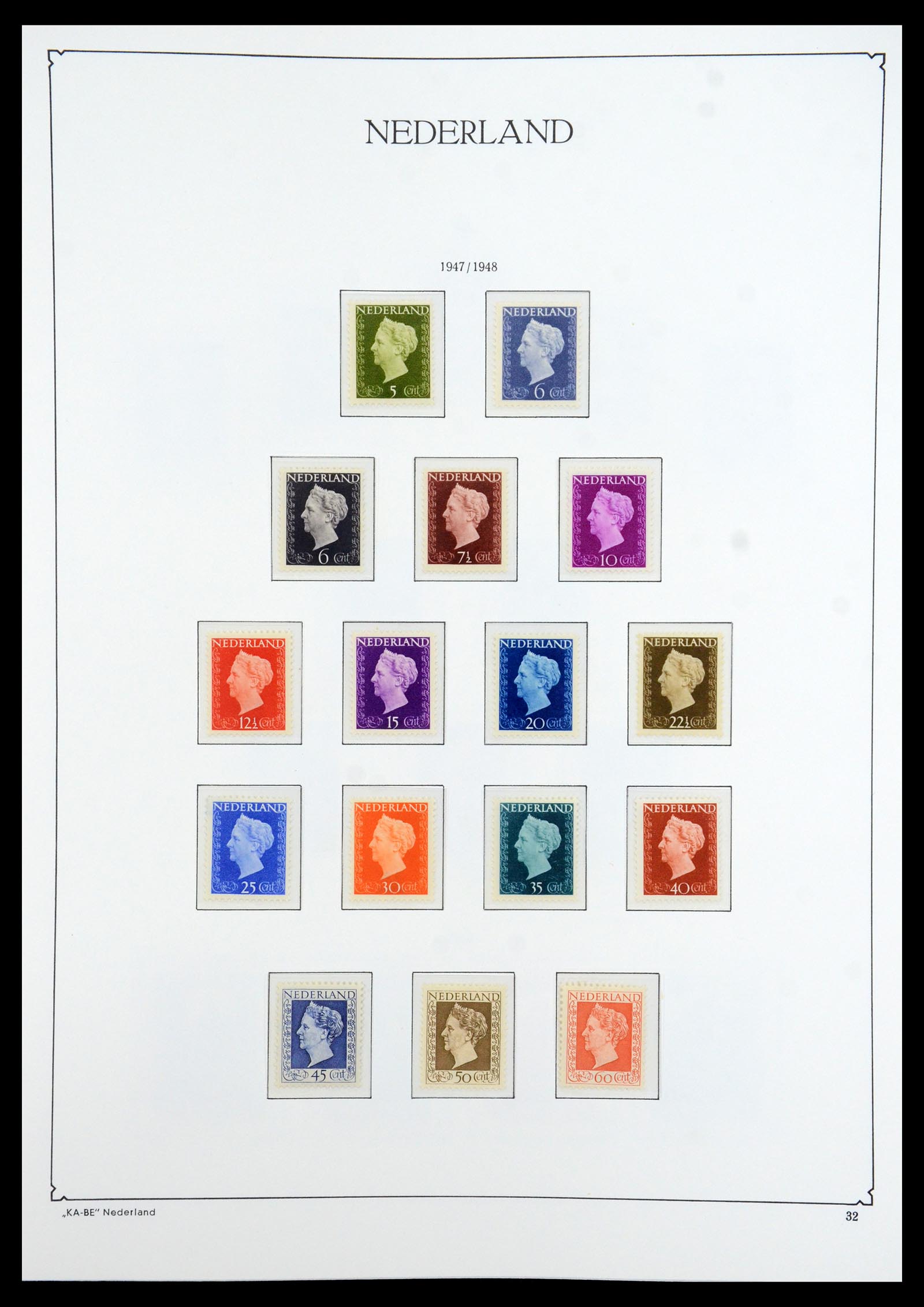 35942 029 - Postzegelverzameling 35942 Nederland 1899-1984.