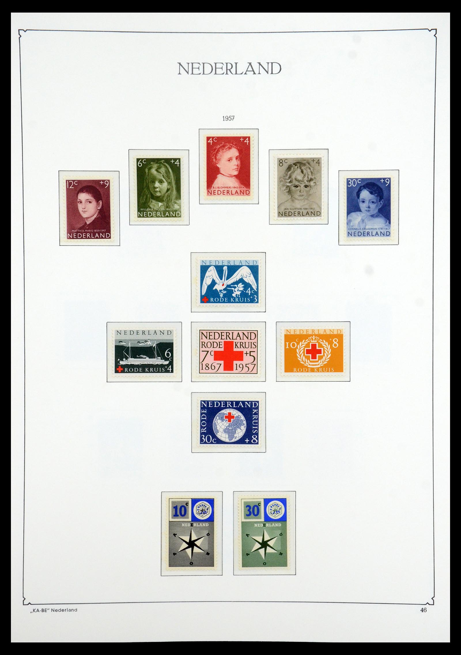 35942 043 - Postzegelverzameling 35942 Nederland 1899-1984.