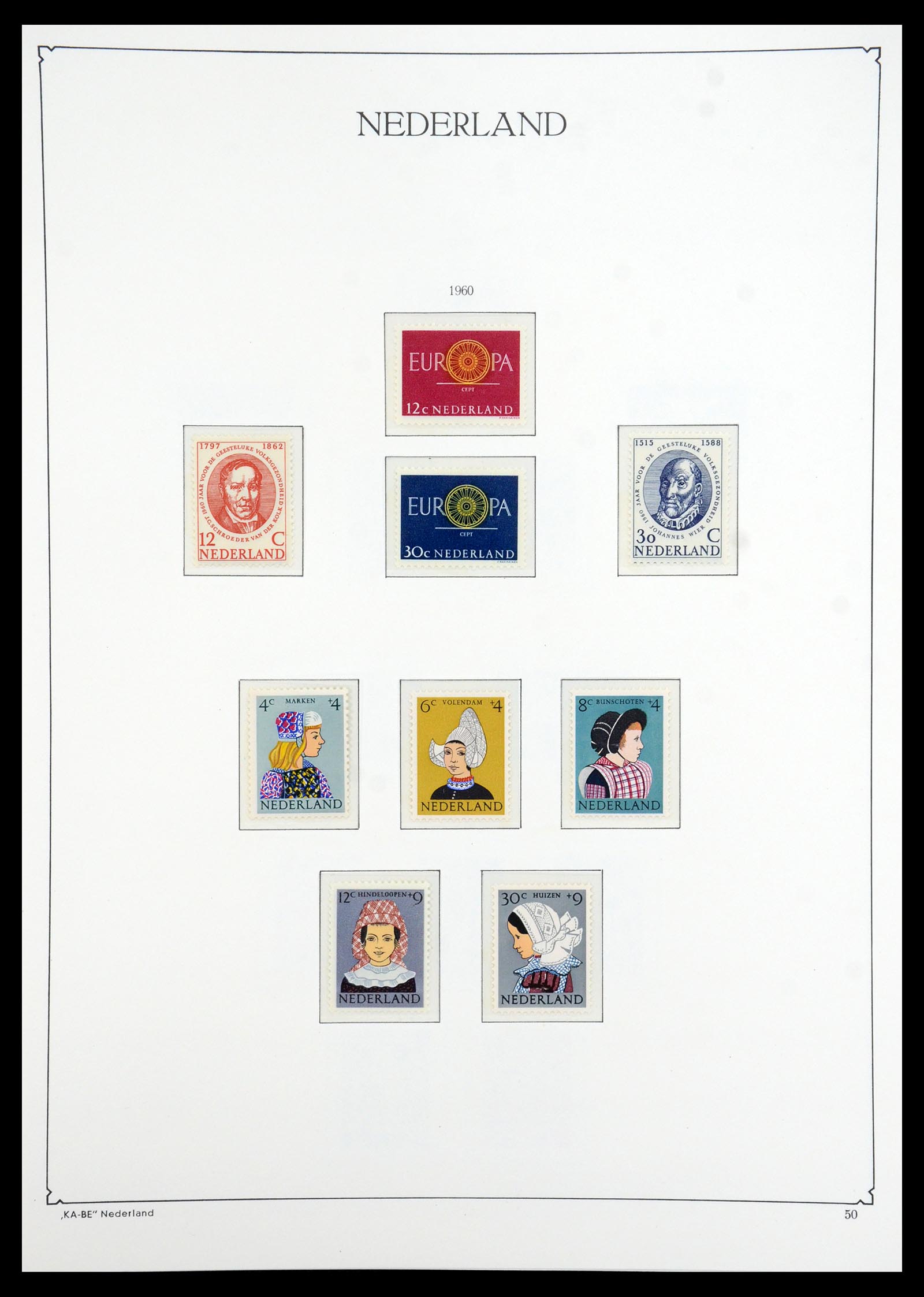 35942 047 - Postzegelverzameling 35942 Nederland 1899-1984.
