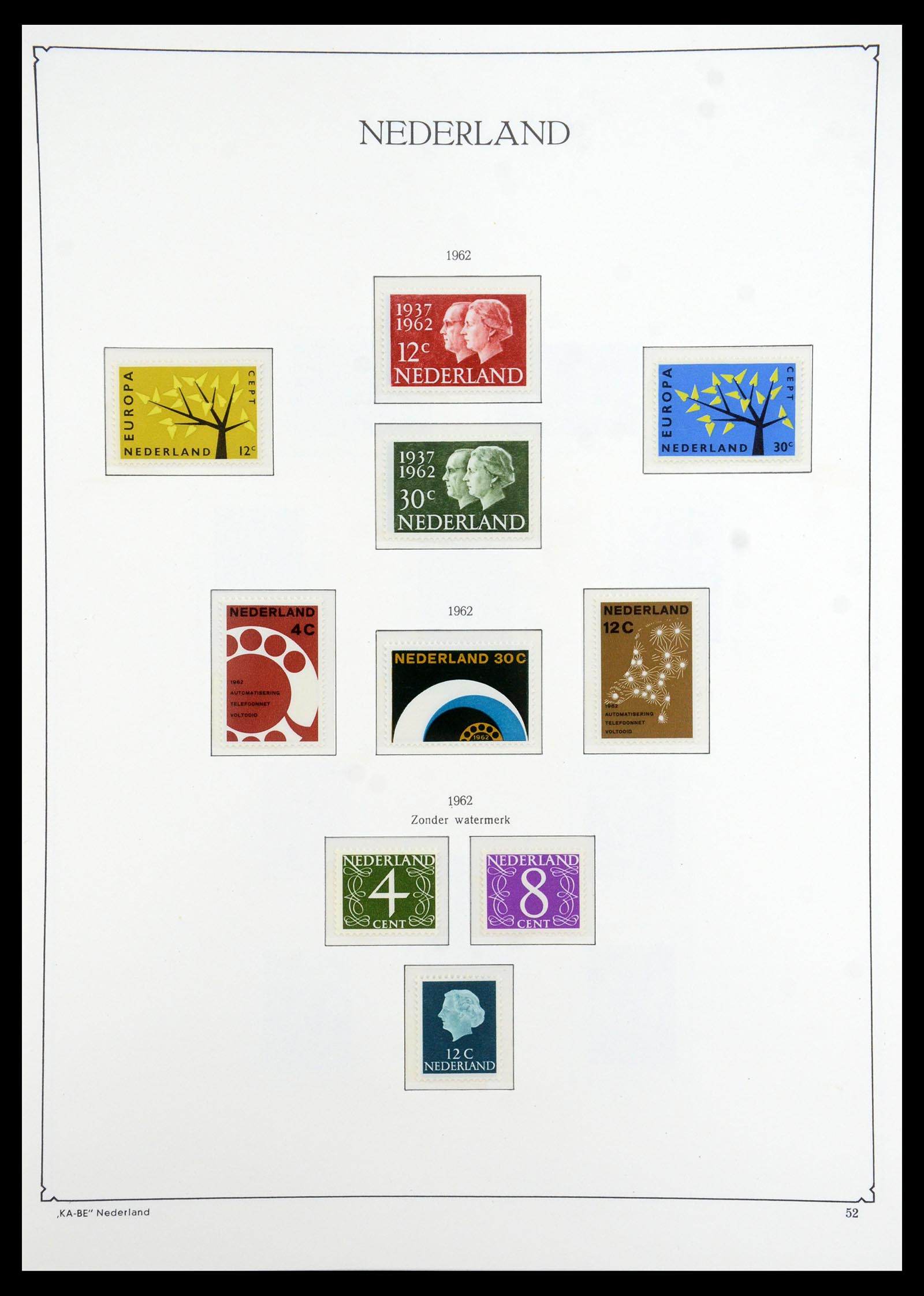 35942 049 - Postzegelverzameling 35942 Nederland 1899-1984.