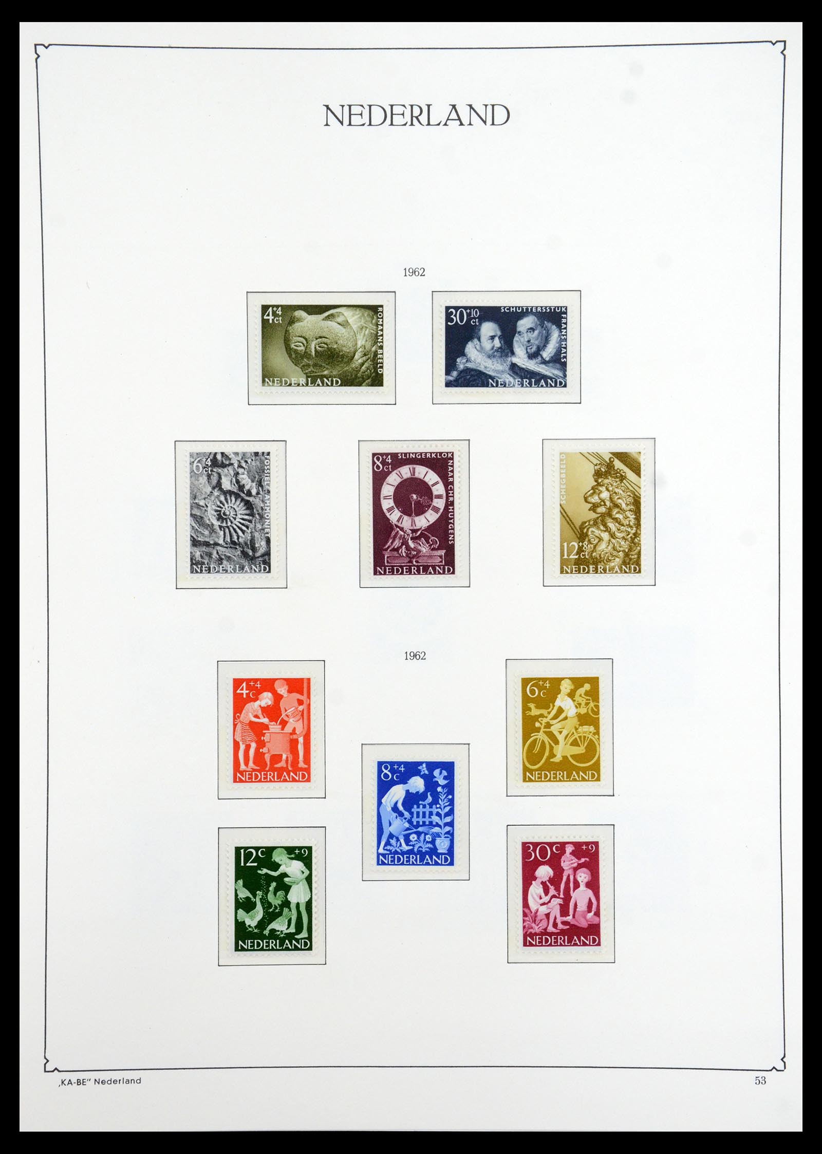 35942 050 - Postzegelverzameling 35942 Nederland 1899-1984.