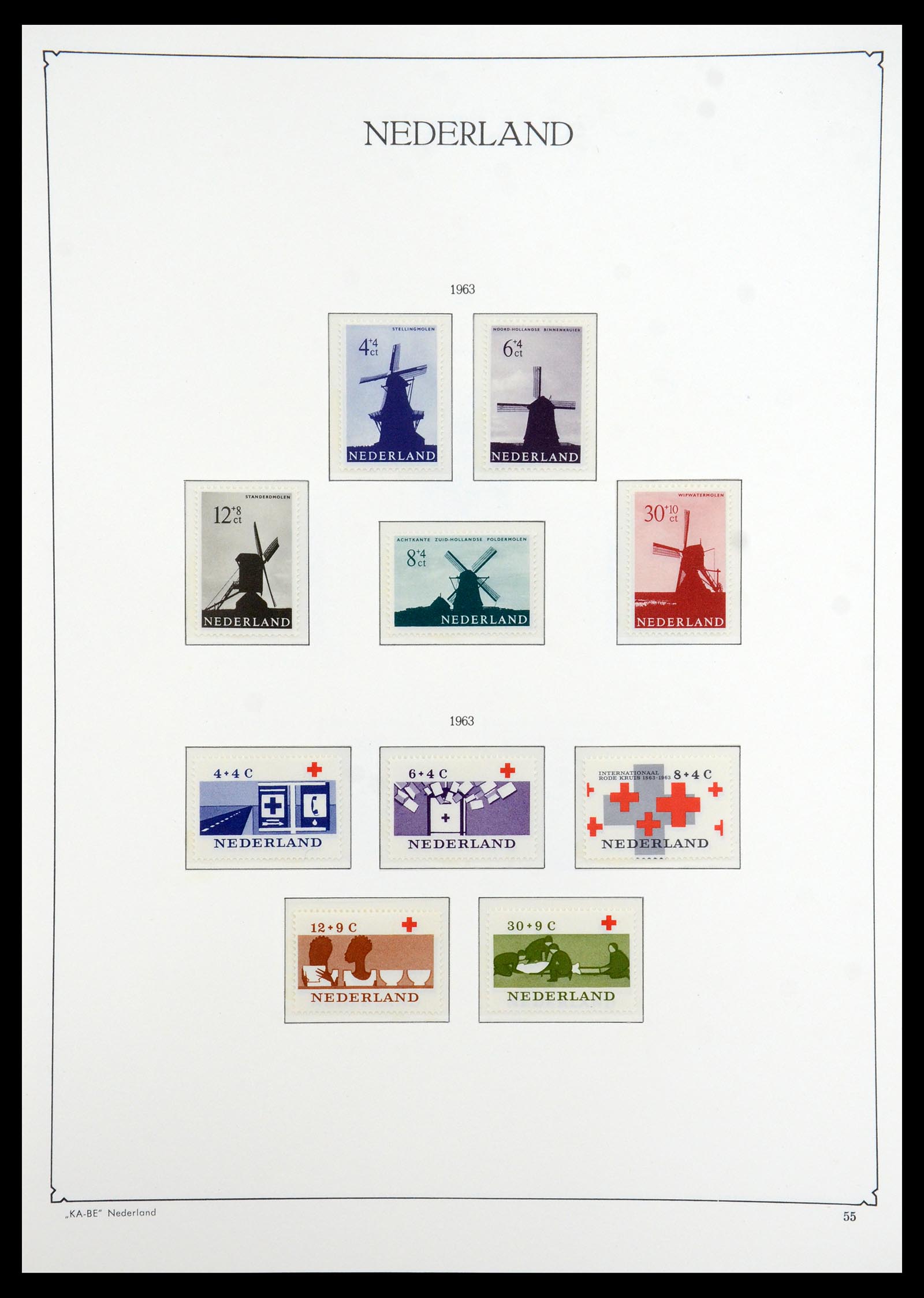 35942 052 - Postzegelverzameling 35942 Nederland 1899-1984.