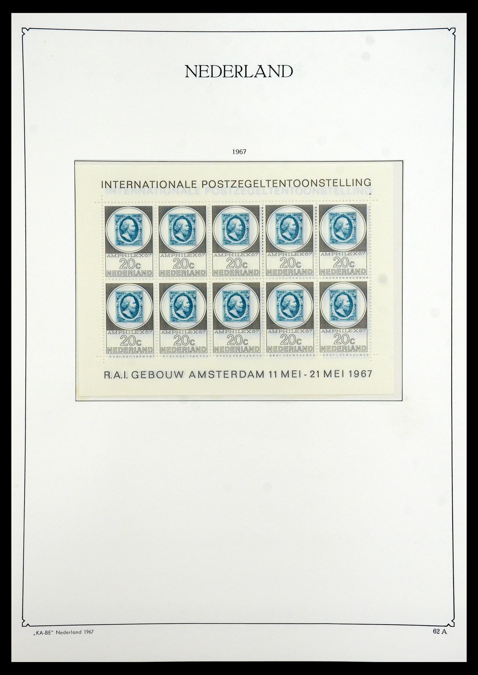 35942 065 - Postzegelverzameling 35942 Nederland 1899-1984.
