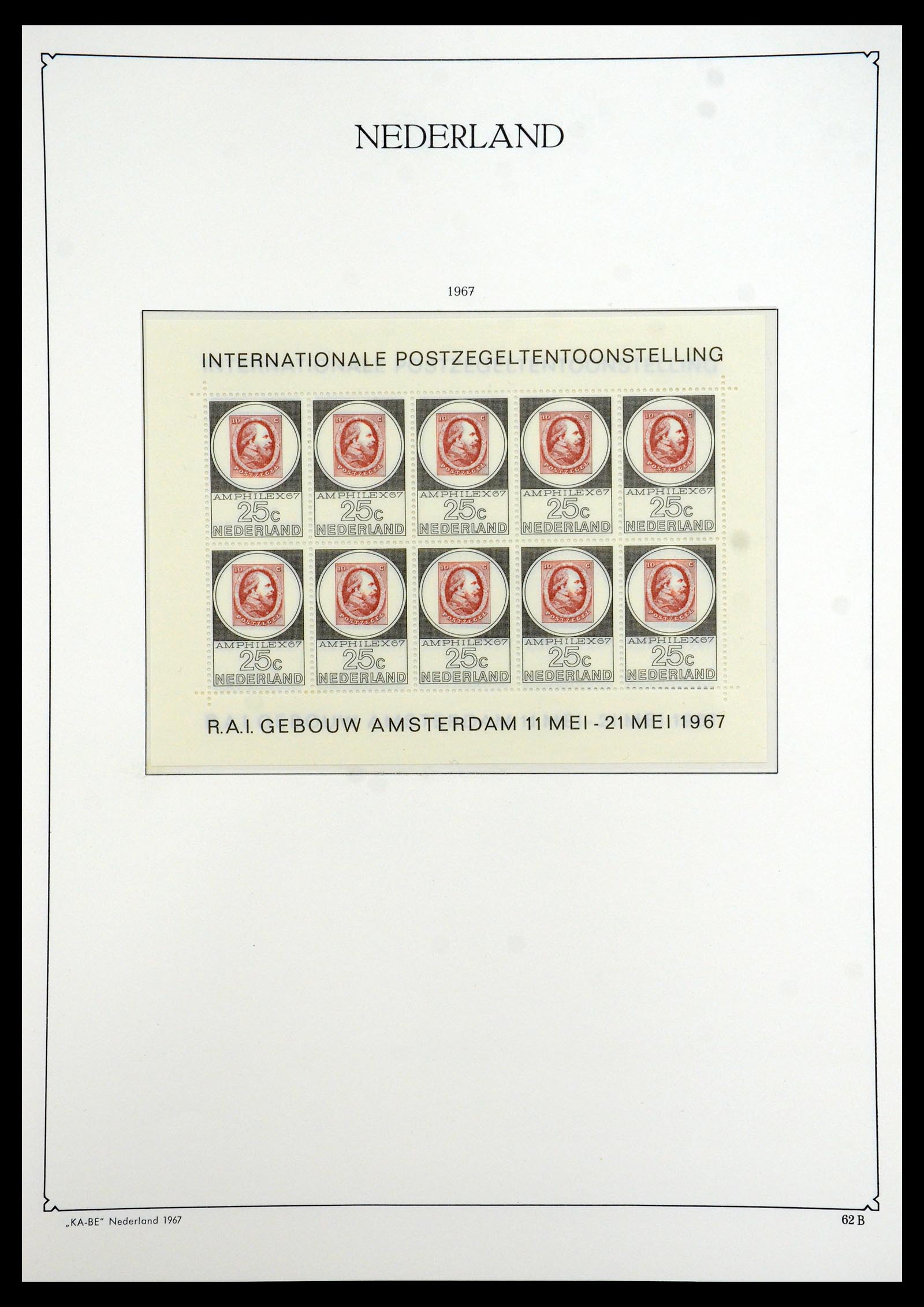 35942 066 - Postzegelverzameling 35942 Nederland 1899-1984.