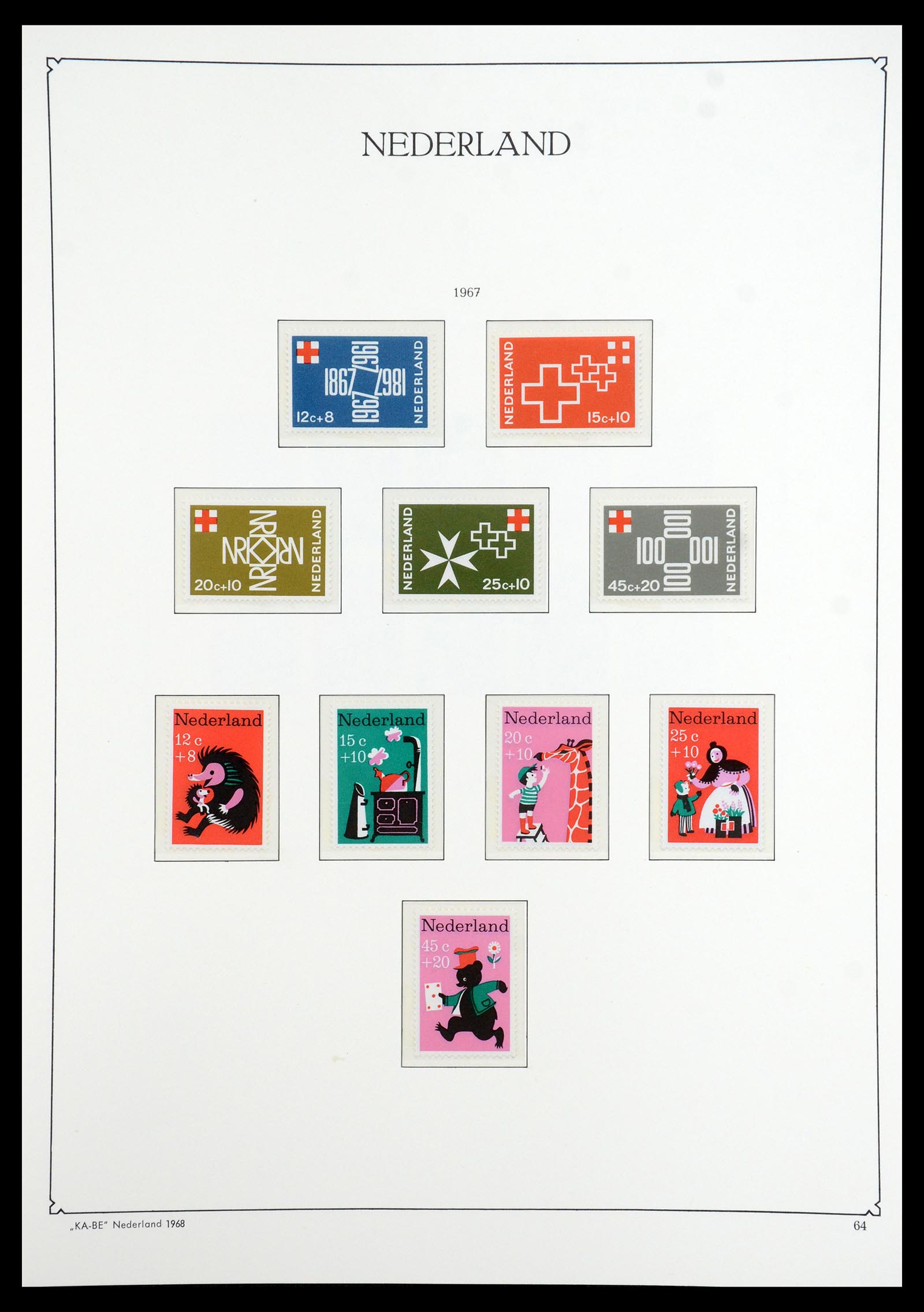 35942 069 - Postzegelverzameling 35942 Nederland 1899-1984.