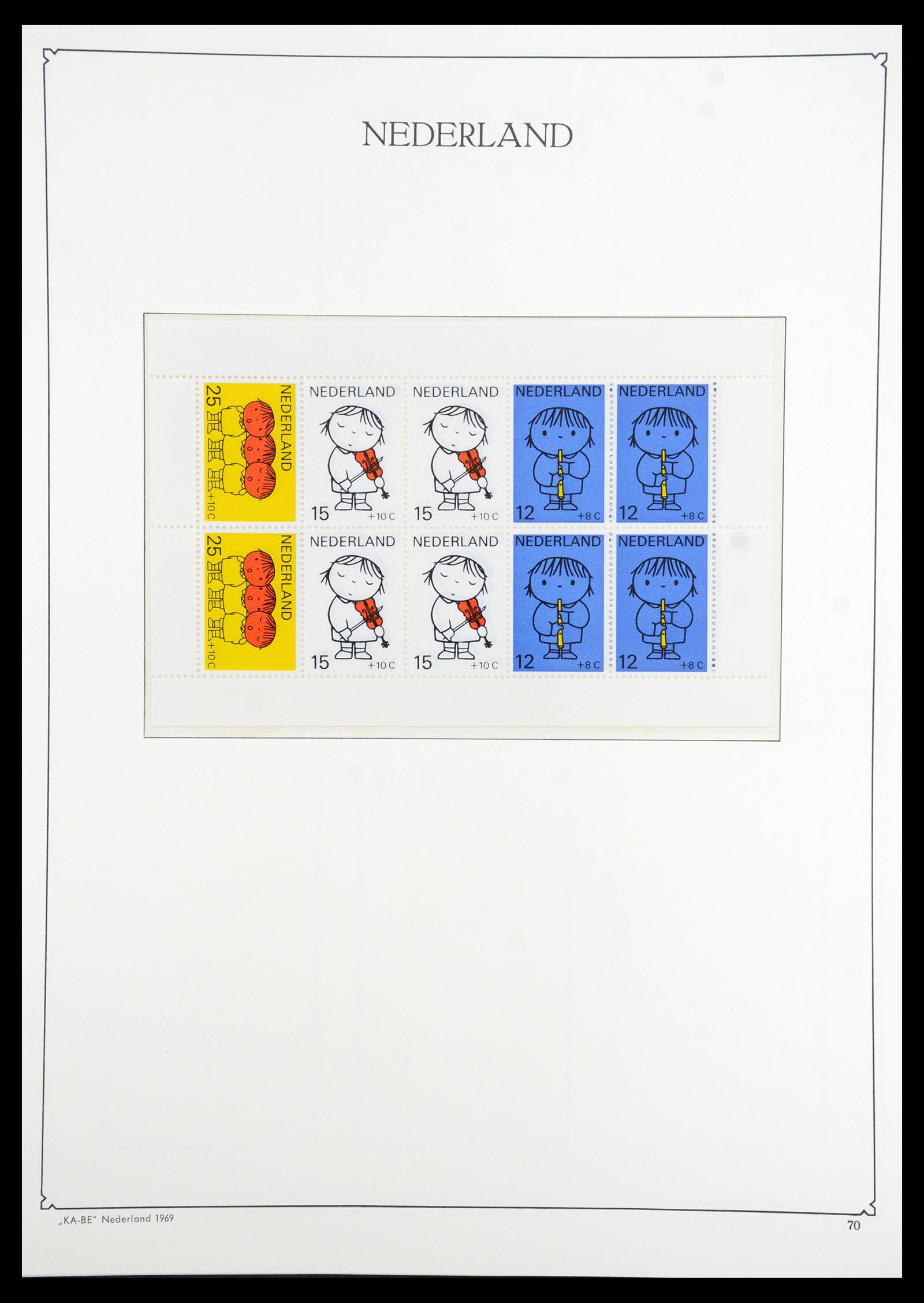 35942 076 - Postzegelverzameling 35942 Nederland 1899-1984.