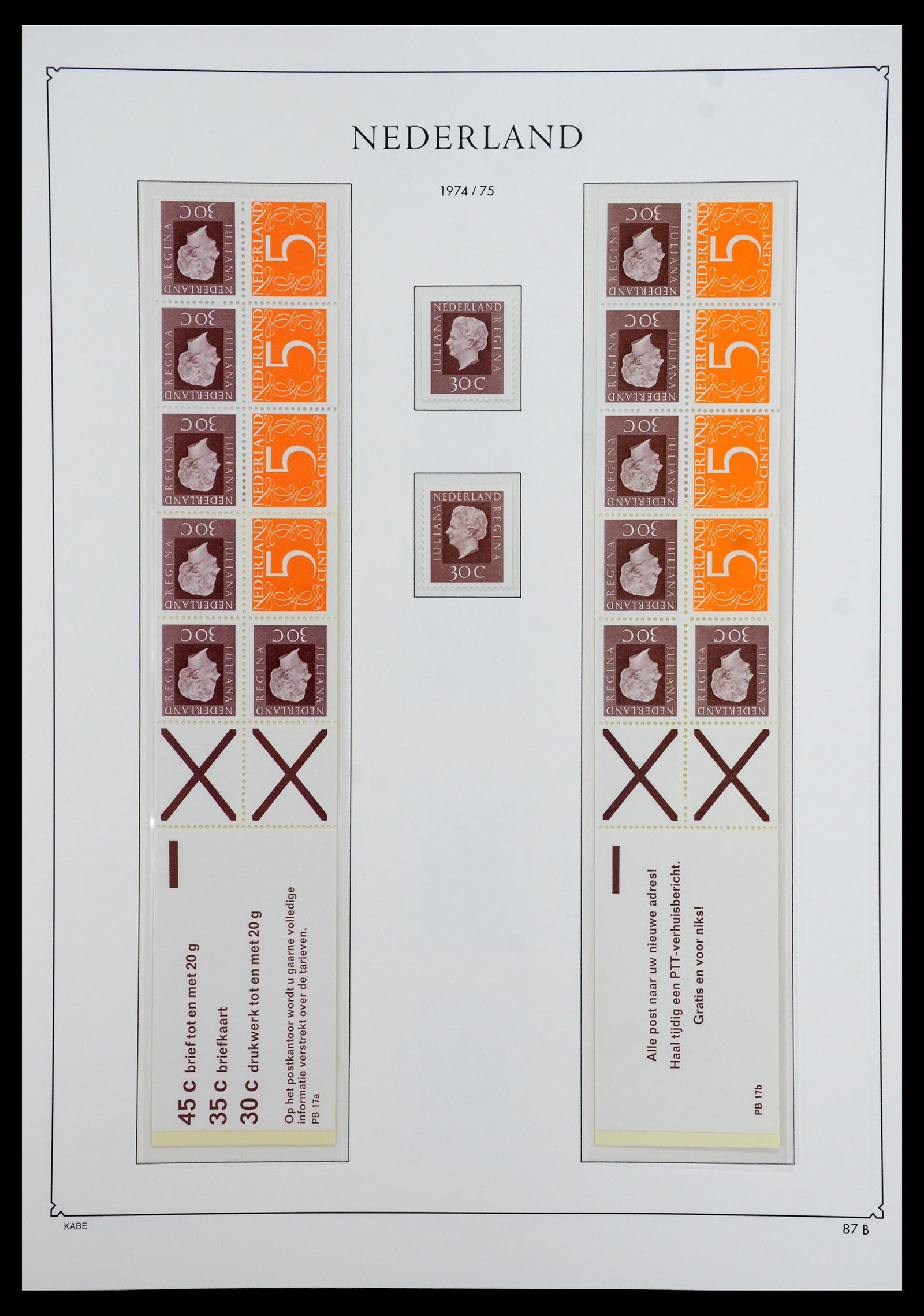 35942 097 - Postzegelverzameling 35942 Nederland 1899-1984.