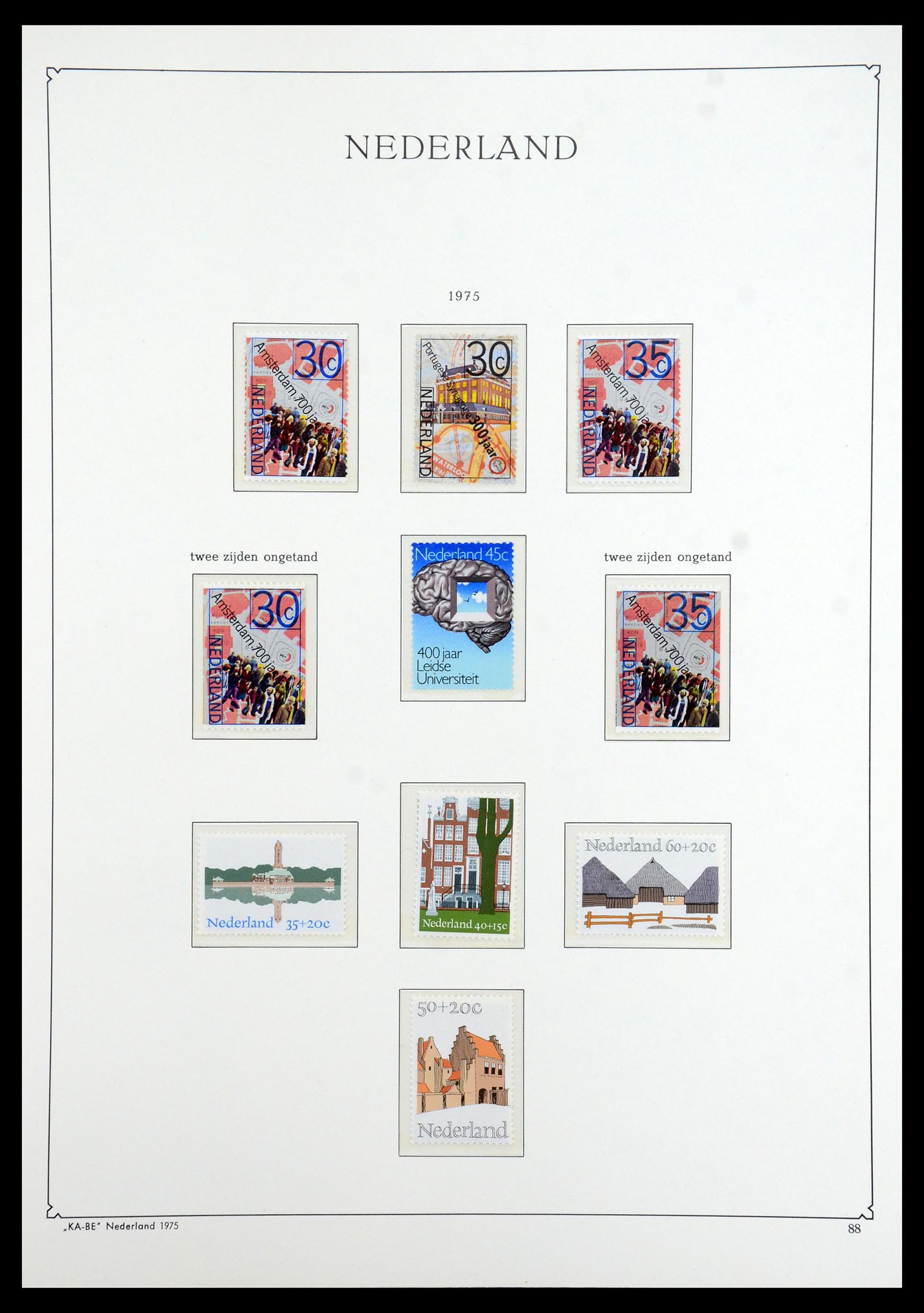35942 098 - Postzegelverzameling 35942 Nederland 1899-1984.
