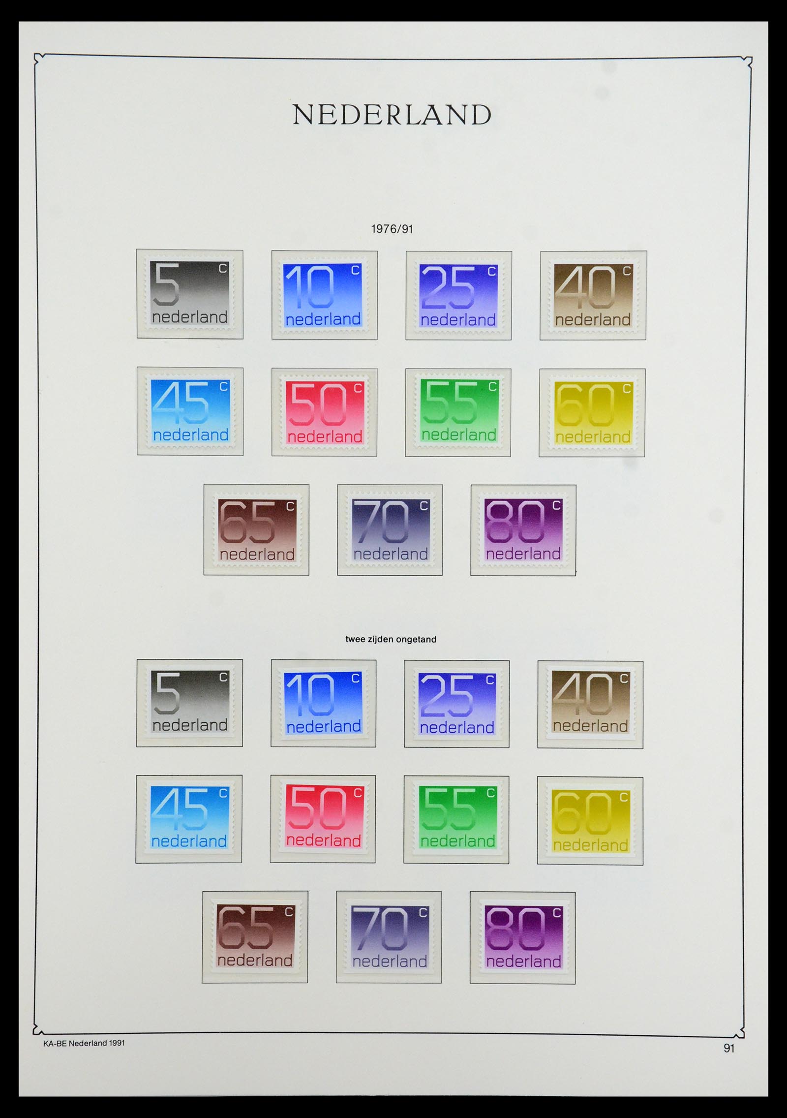35942 102 - Postzegelverzameling 35942 Nederland 1899-1984.