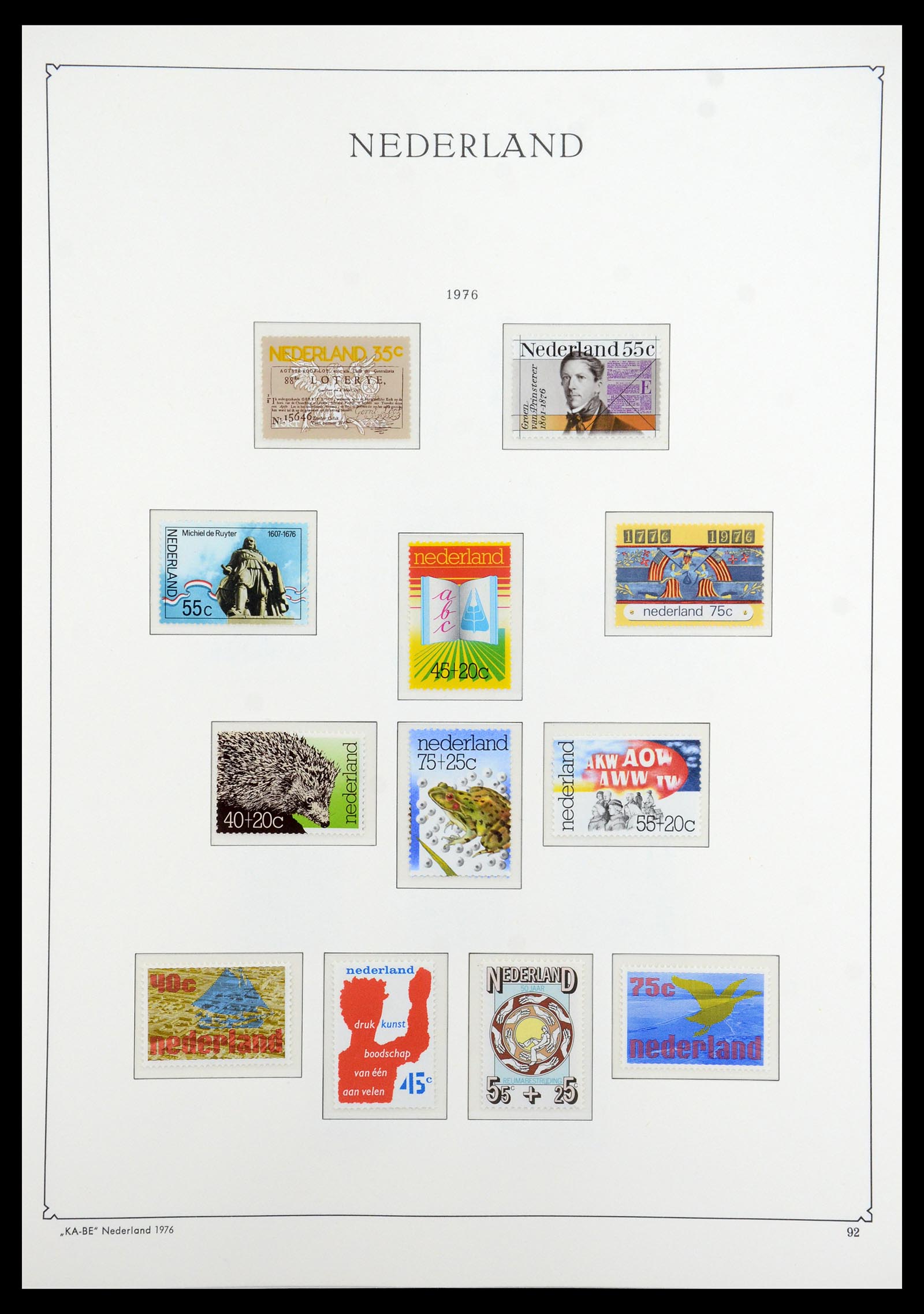 35942 103 - Postzegelverzameling 35942 Nederland 1899-1984.