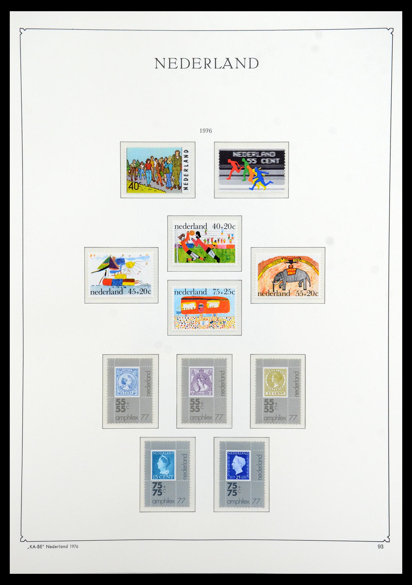 35942 104 - Postzegelverzameling 35942 Nederland 1899-1984.