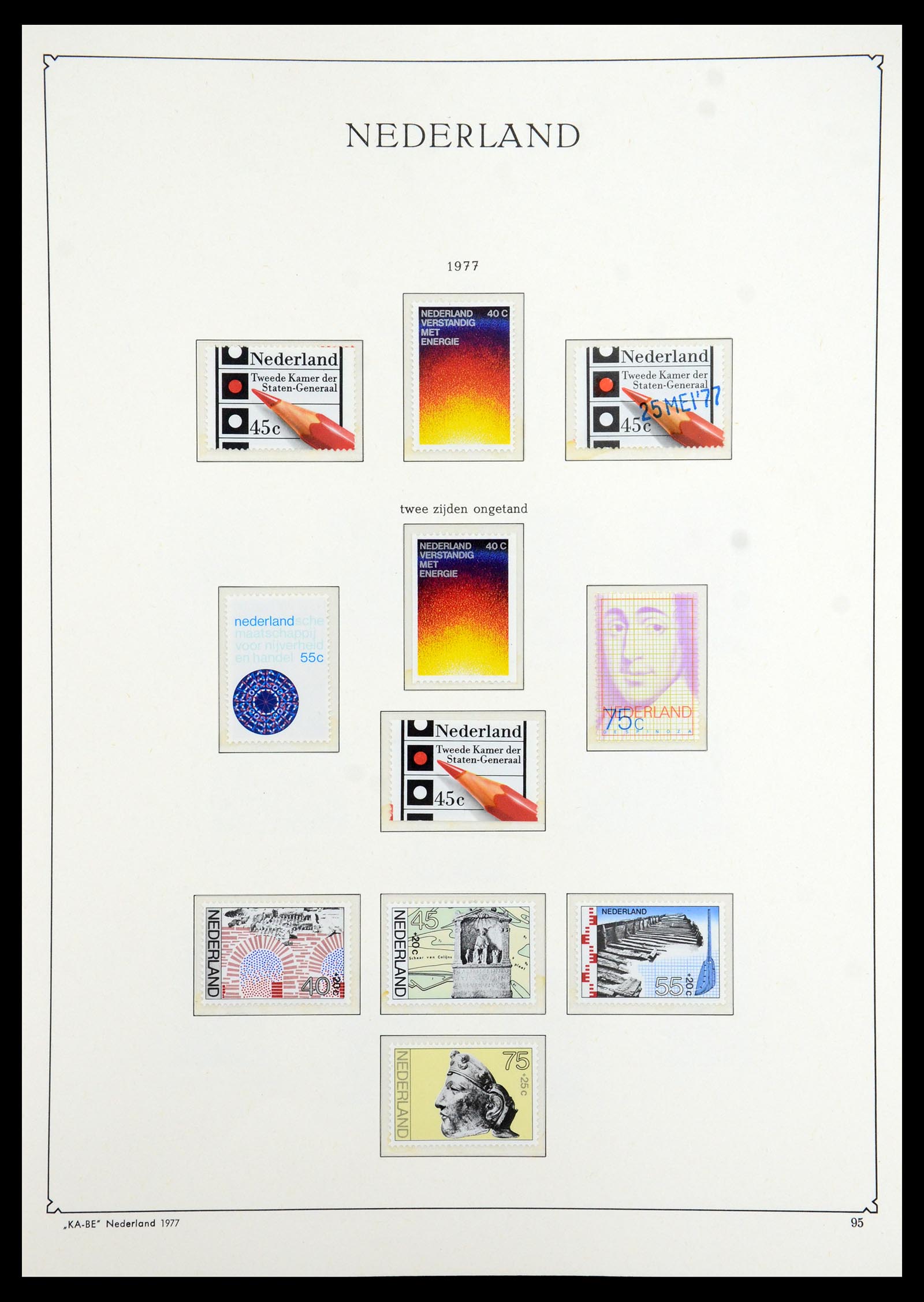 35942 110 - Postzegelverzameling 35942 Nederland 1899-1984.