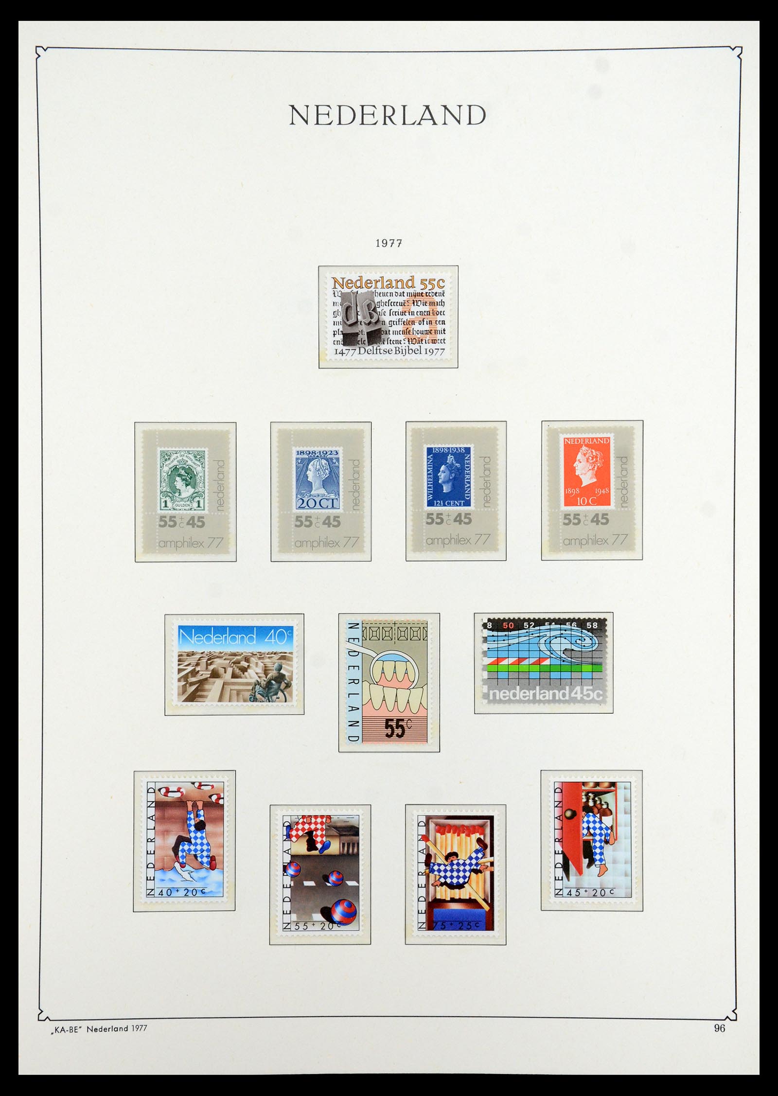 35942 111 - Postzegelverzameling 35942 Nederland 1899-1984.