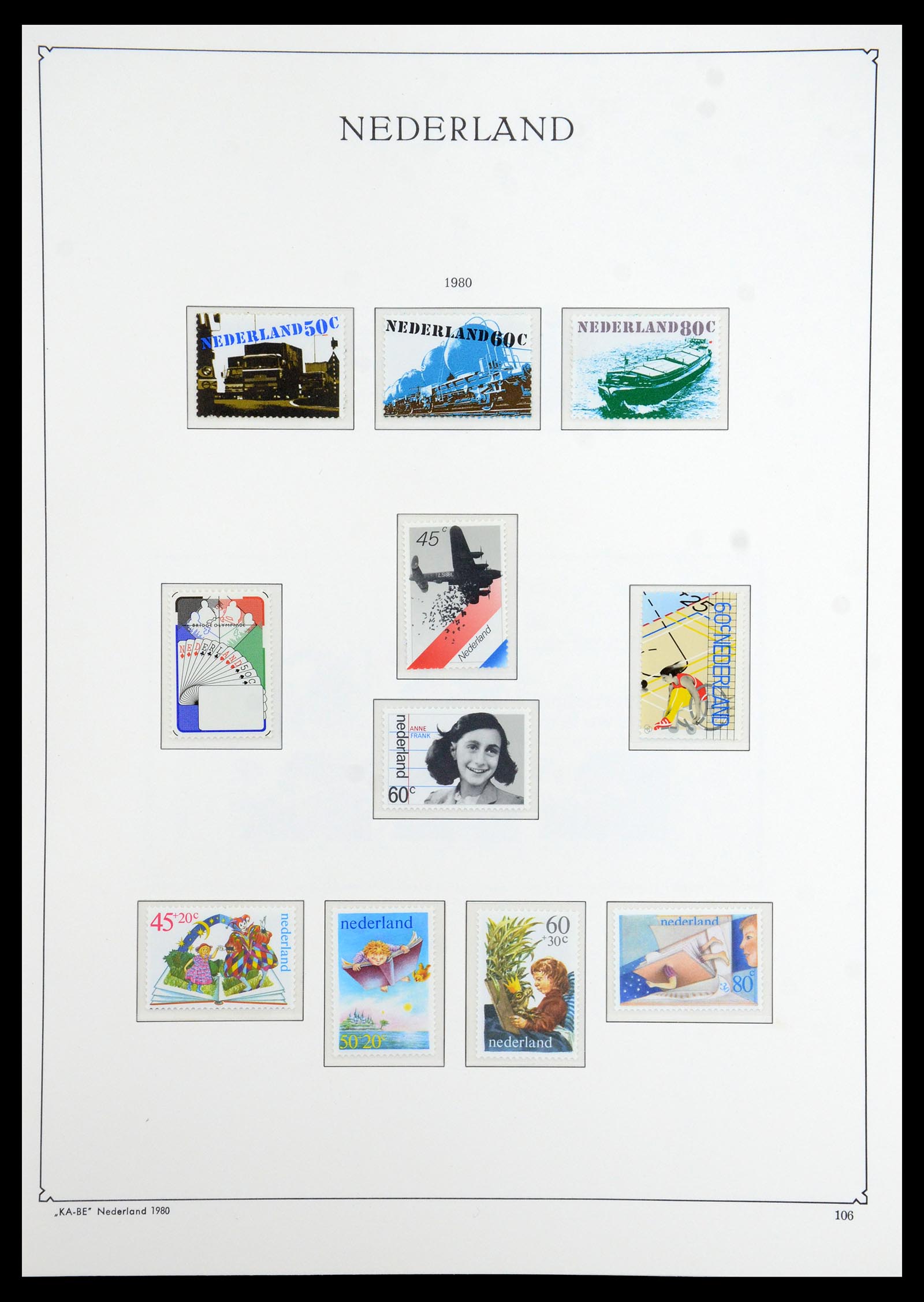 35942 121 - Postzegelverzameling 35942 Nederland 1899-1984.