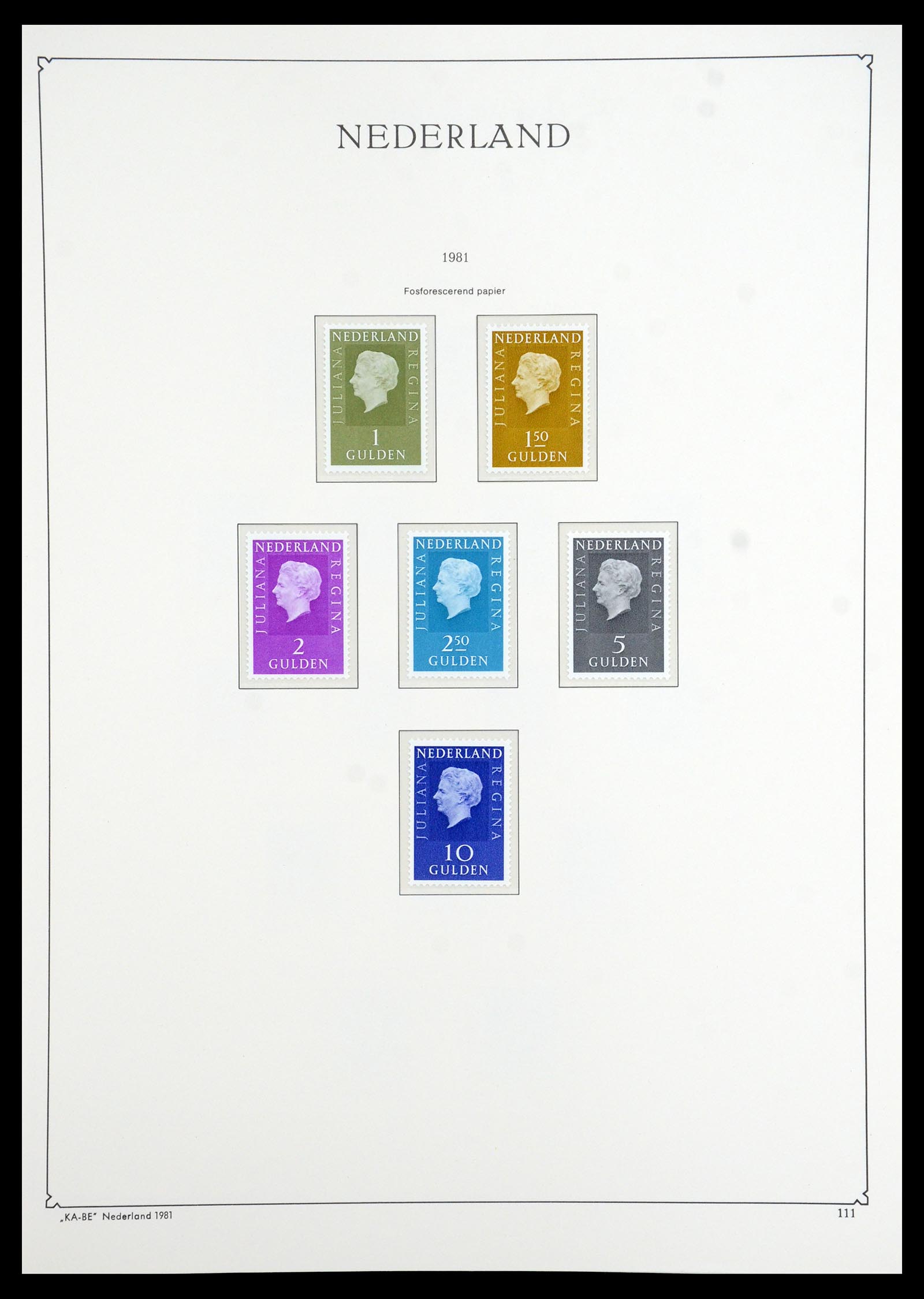 35942 126 - Postzegelverzameling 35942 Nederland 1899-1984.
