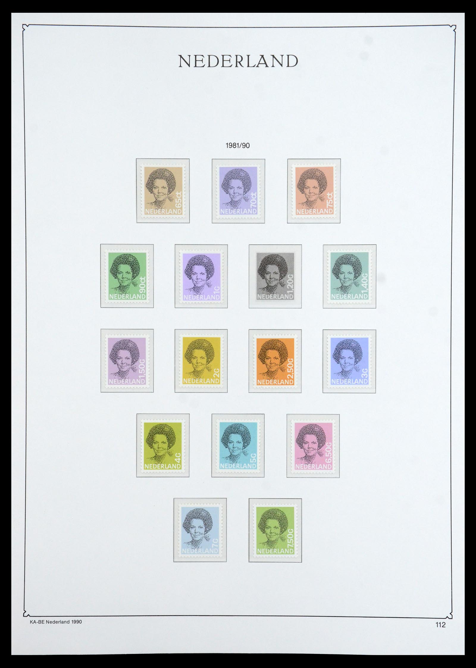 35942 127 - Postzegelverzameling 35942 Nederland 1899-1984.