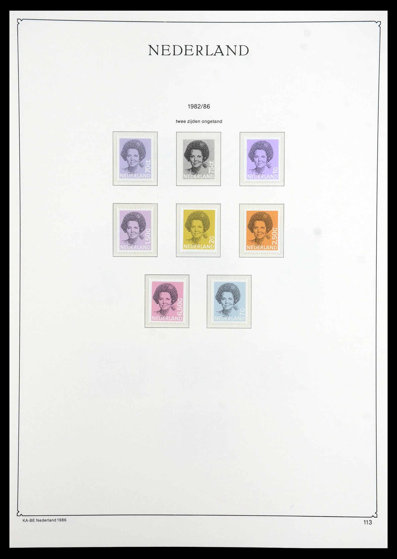 35942 128 - Postzegelverzameling 35942 Nederland 1899-1984.