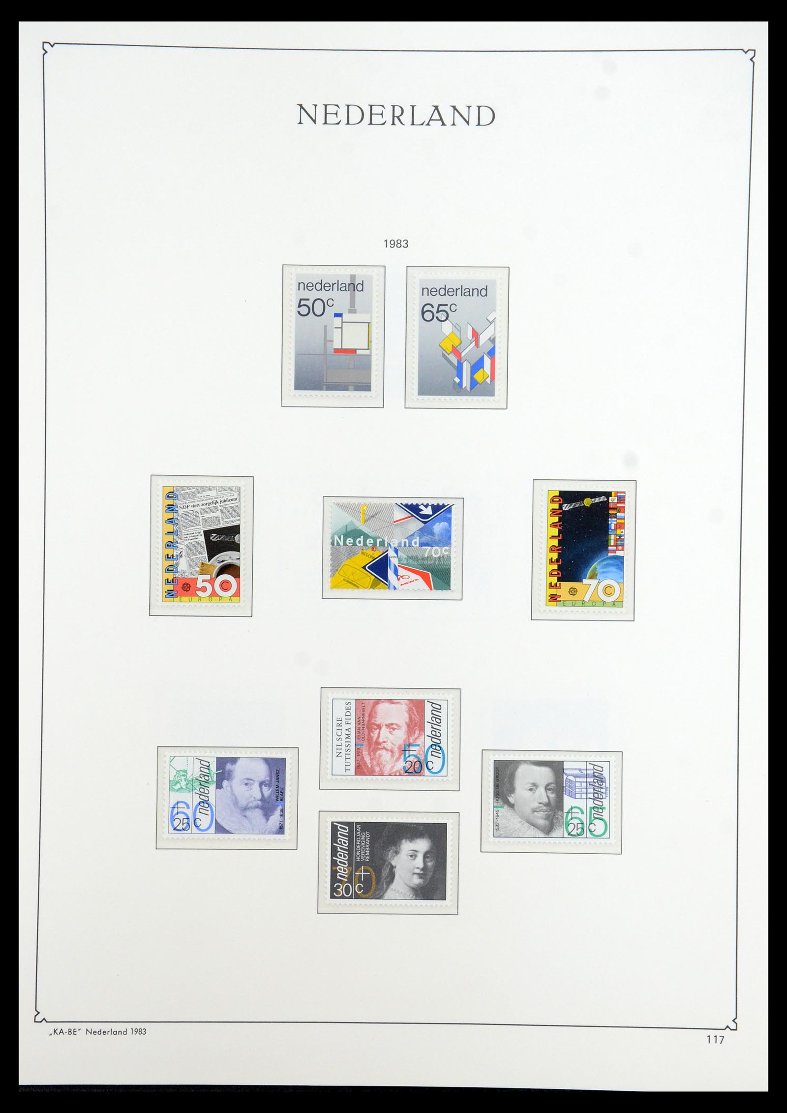 35942 132 - Postzegelverzameling 35942 Nederland 1899-1984.