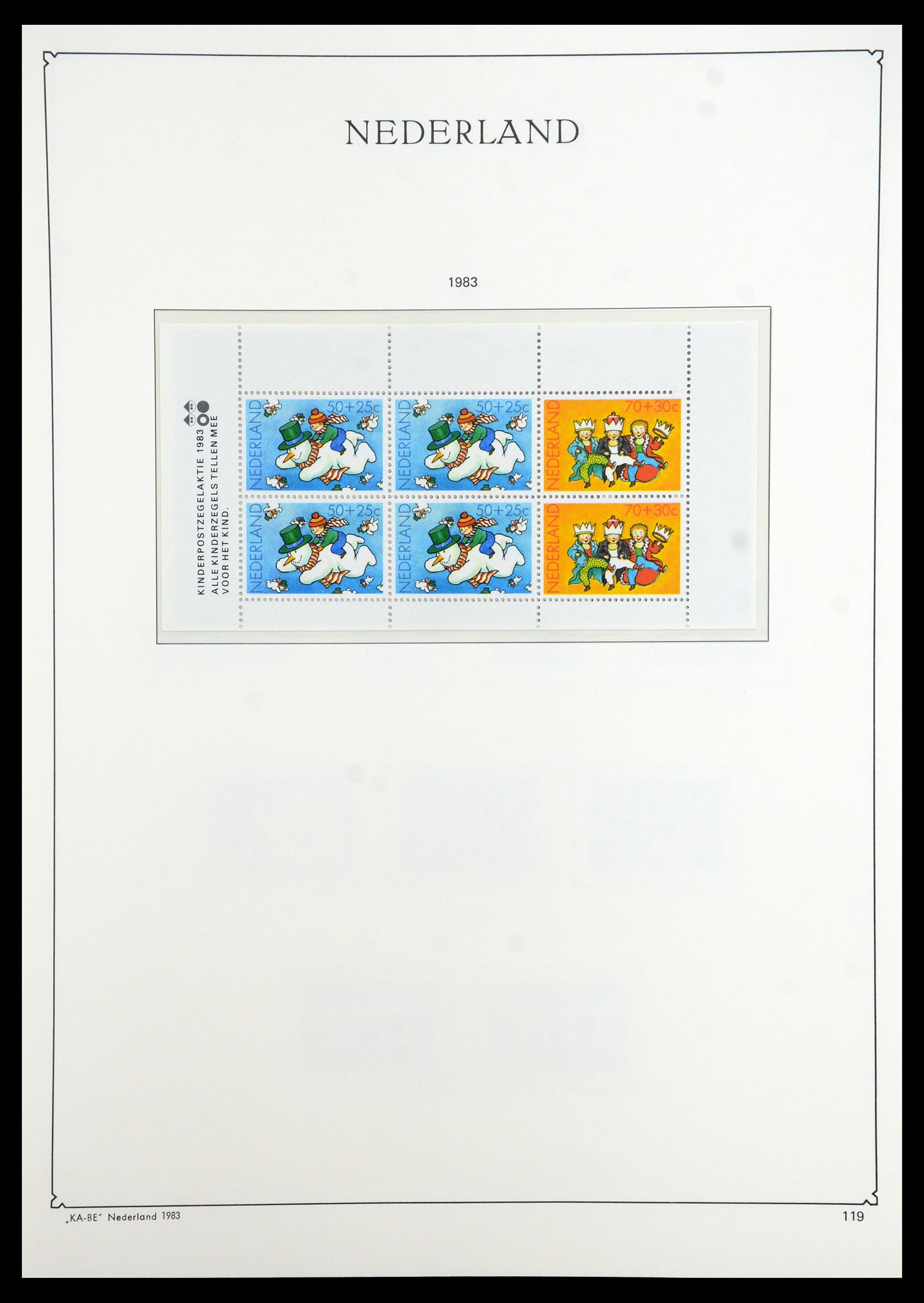 35942 135 - Postzegelverzameling 35942 Nederland 1899-1984.