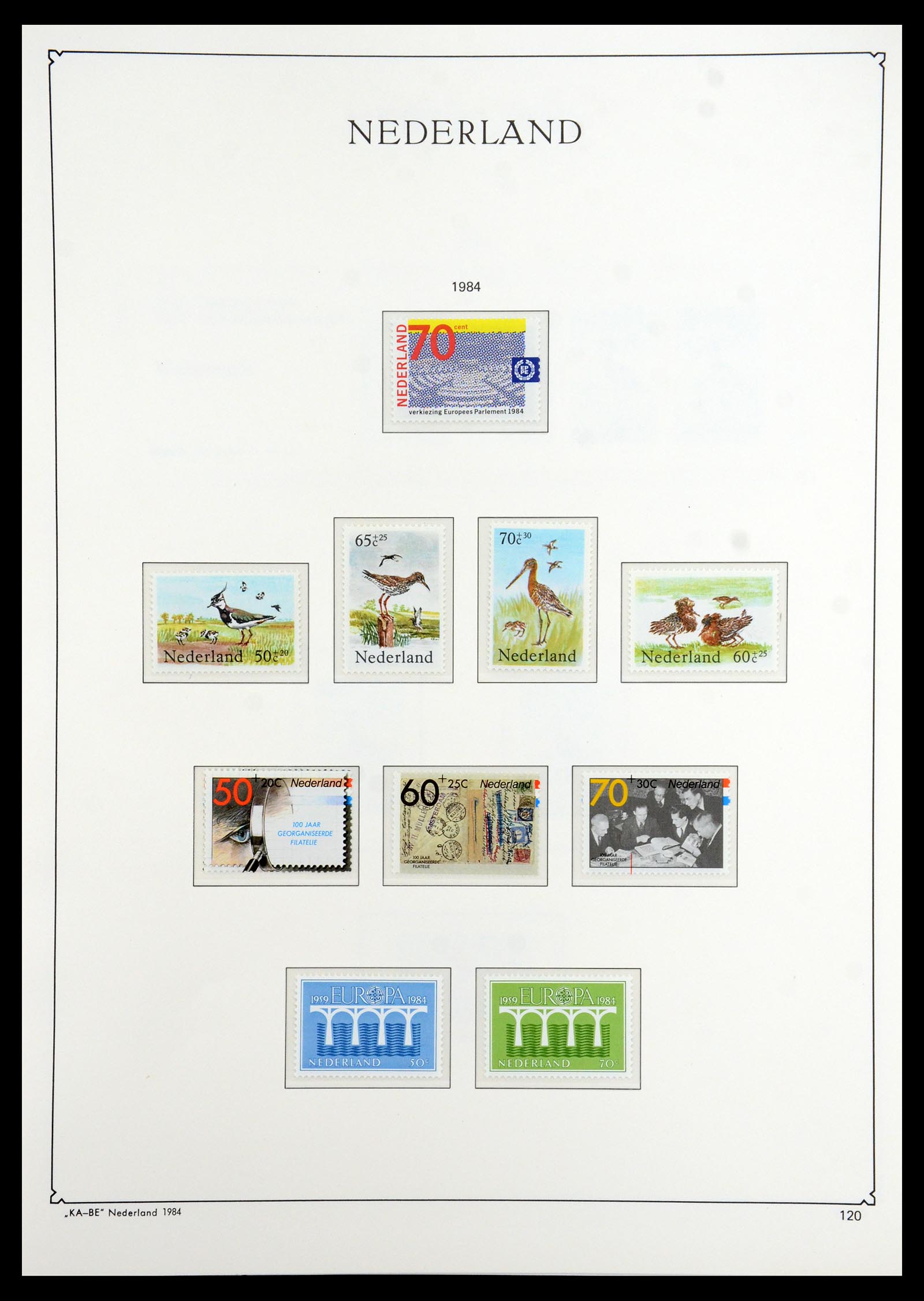 35942 136 - Postzegelverzameling 35942 Nederland 1899-1984.