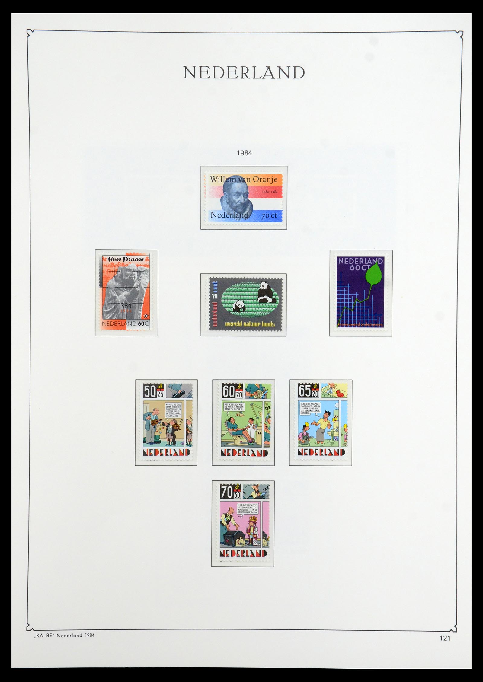 35942 138 - Postzegelverzameling 35942 Nederland 1899-1984.