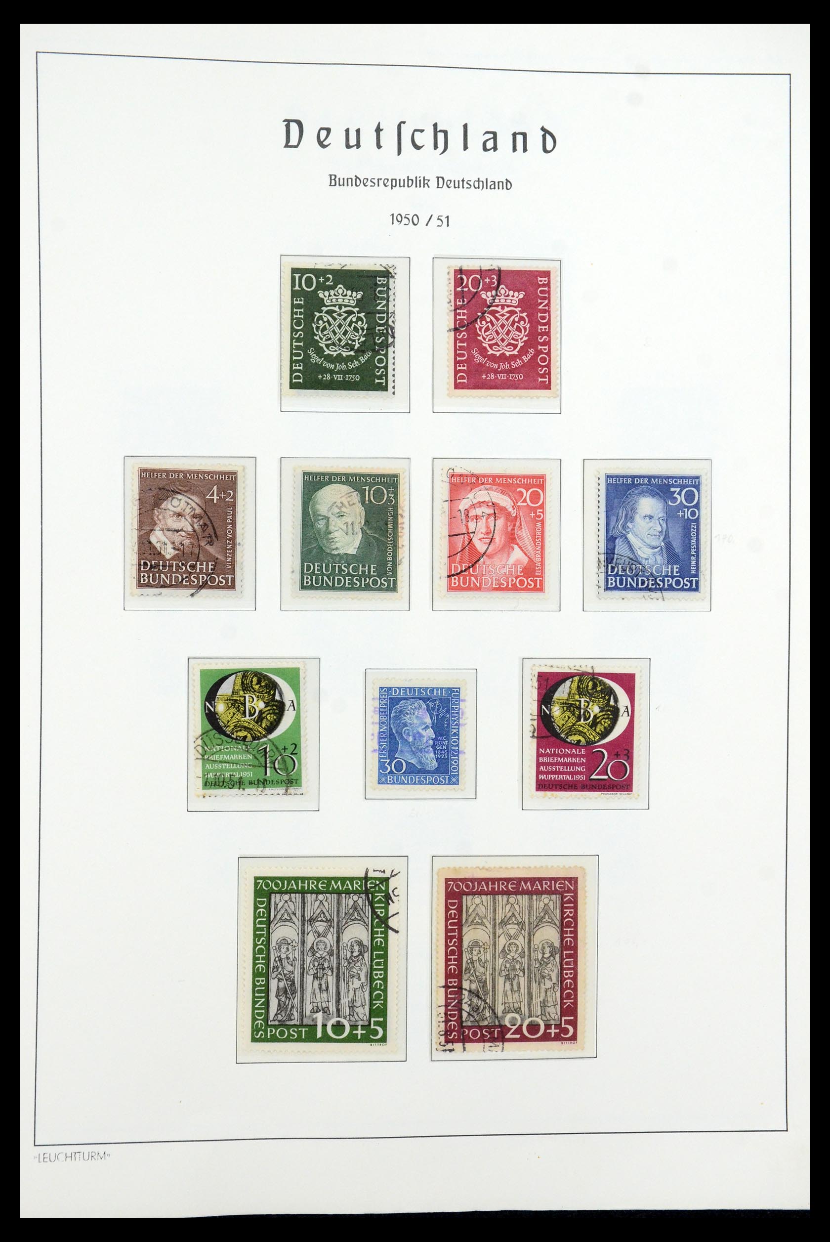 35943 003 - Stamp Collection 35943 Bundespost 1949-1992.