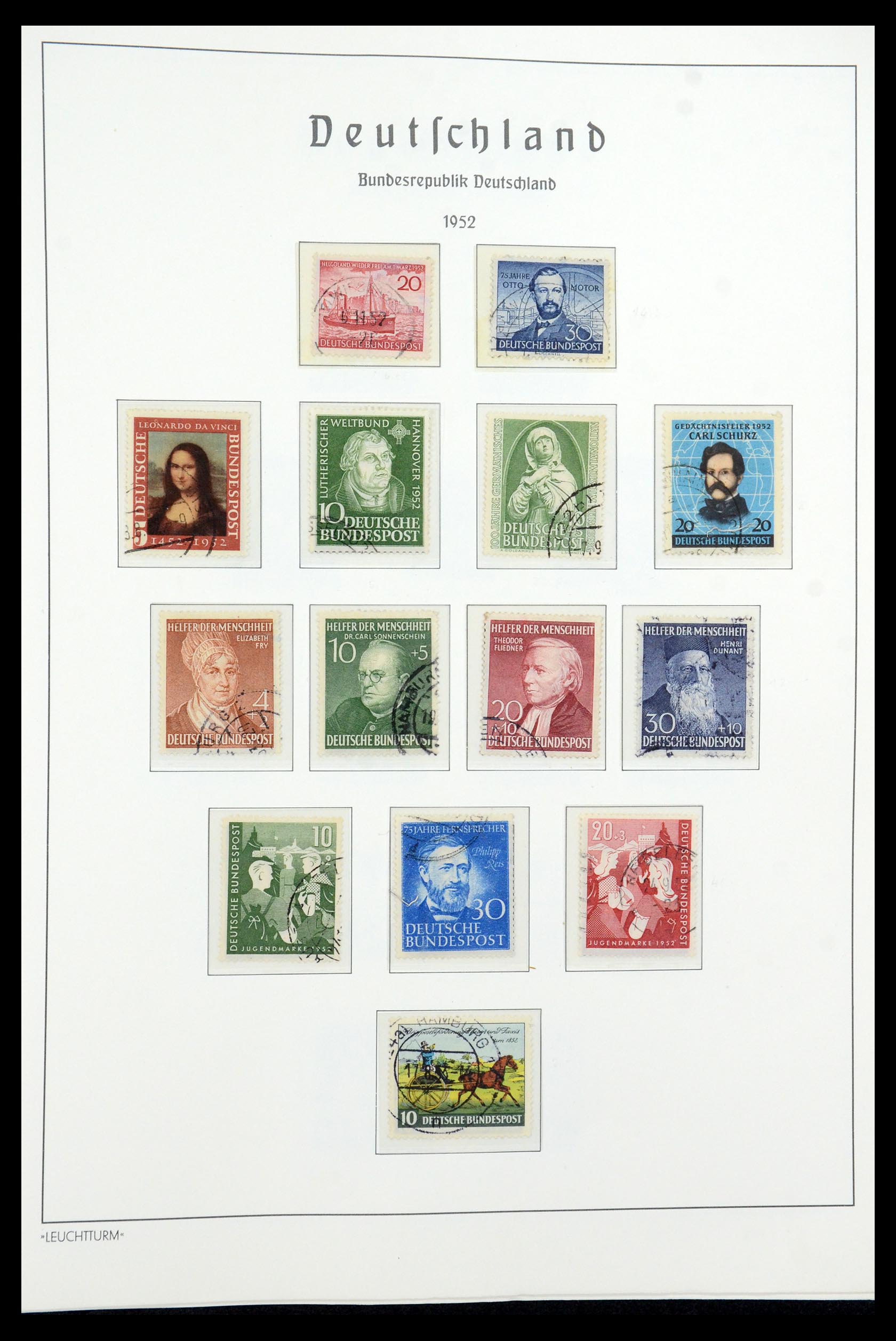 35943 004 - Stamp Collection 35943 Bundespost 1949-1992.
