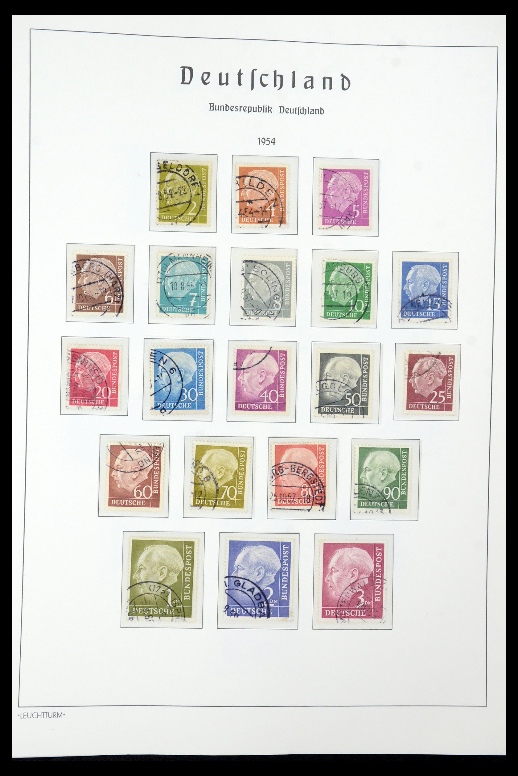 35943 006 - Stamp Collection 35943 Bundespost 1949-1992.