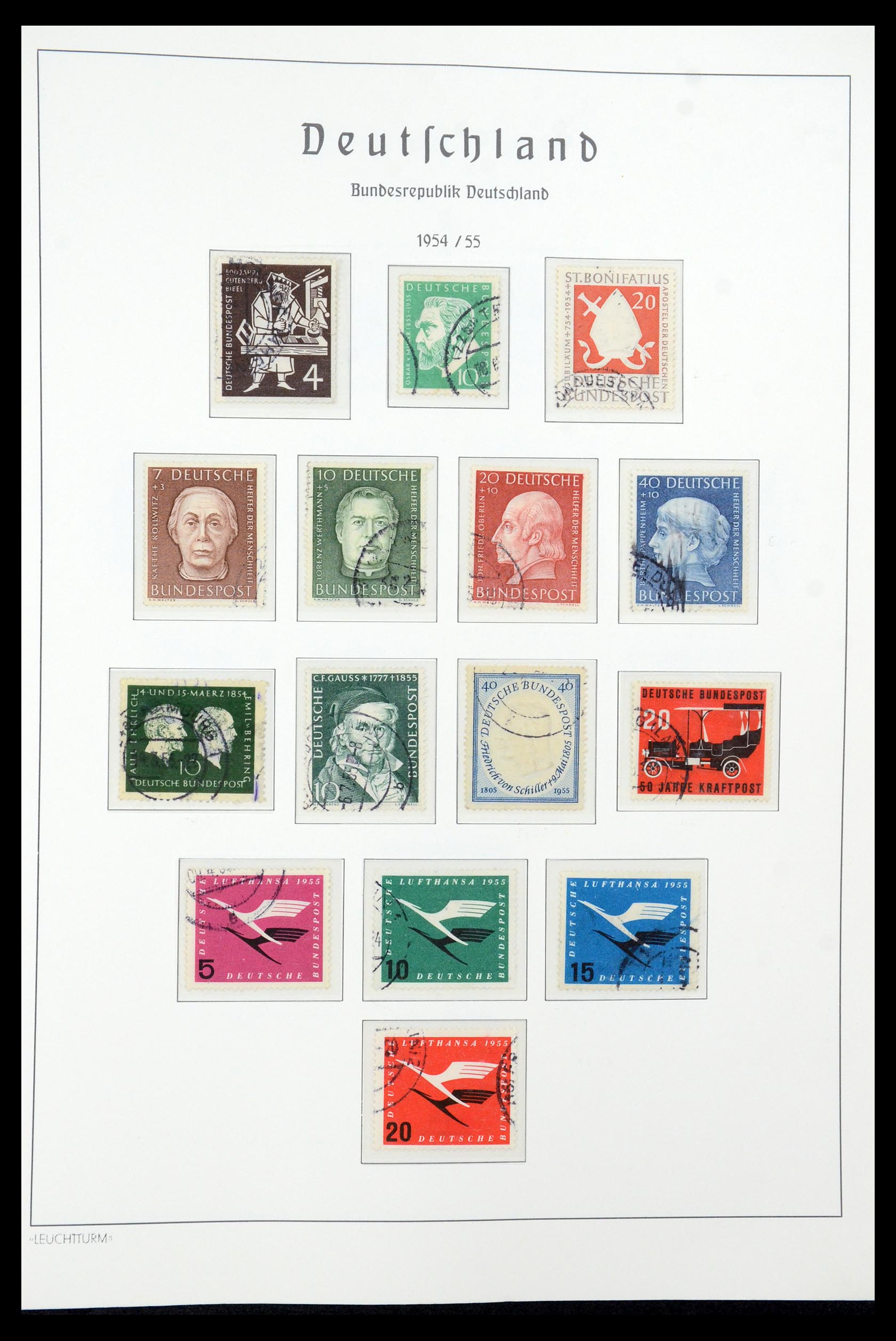 35943 007 - Stamp Collection 35943 Bundespost 1949-1992.