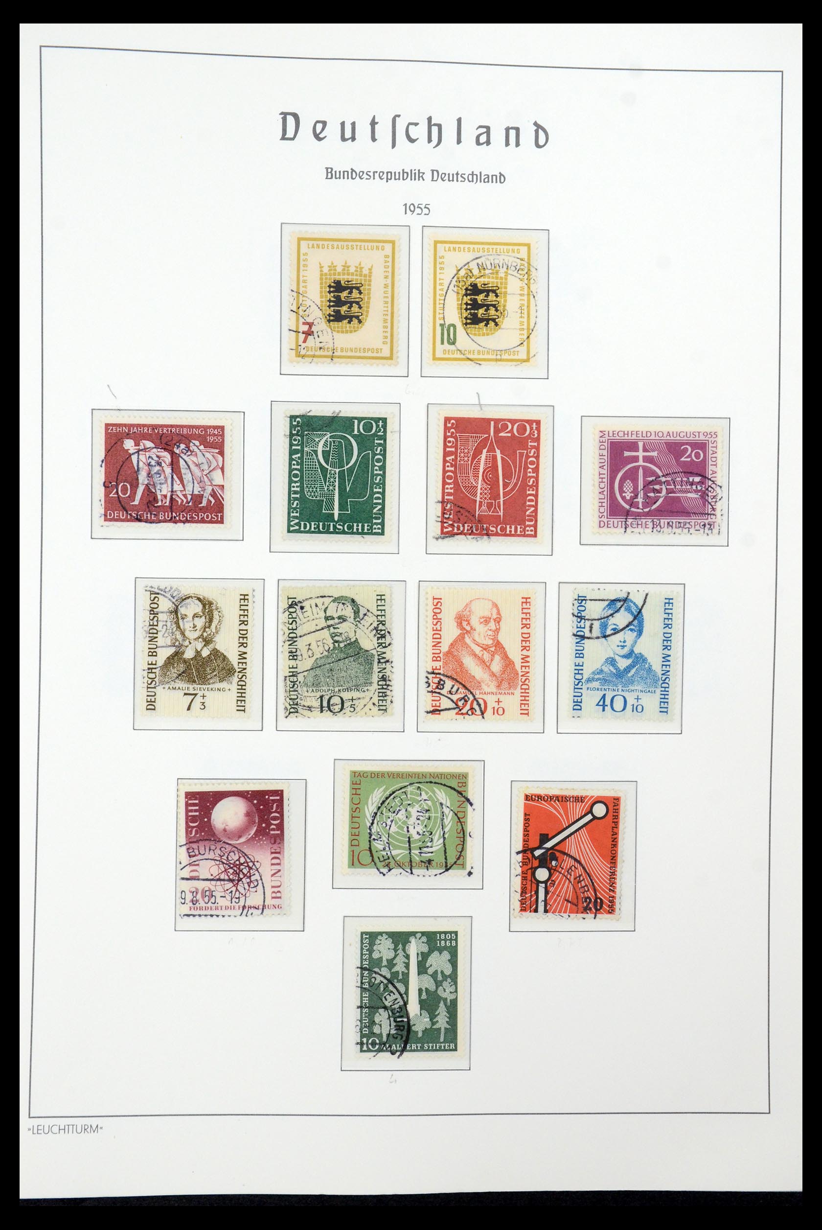 35943 008 - Stamp Collection 35943 Bundespost 1949-1992.